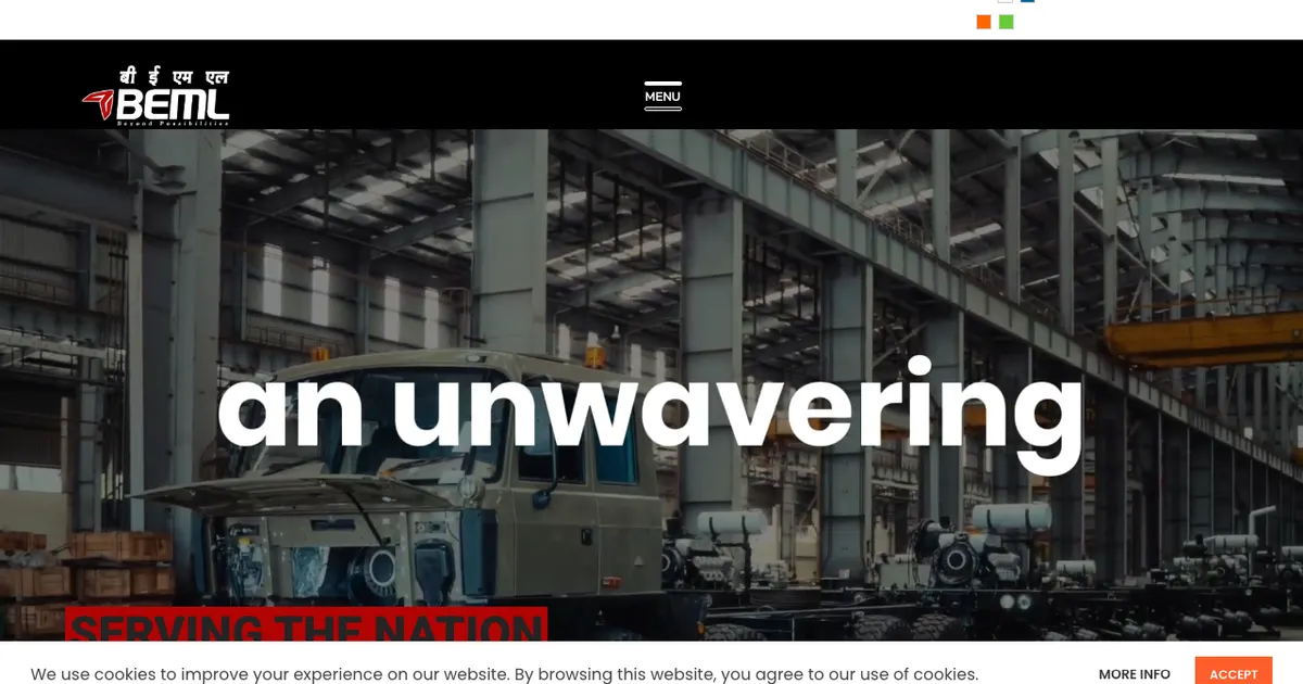 Website Design for Railway Equipment Manufacturers