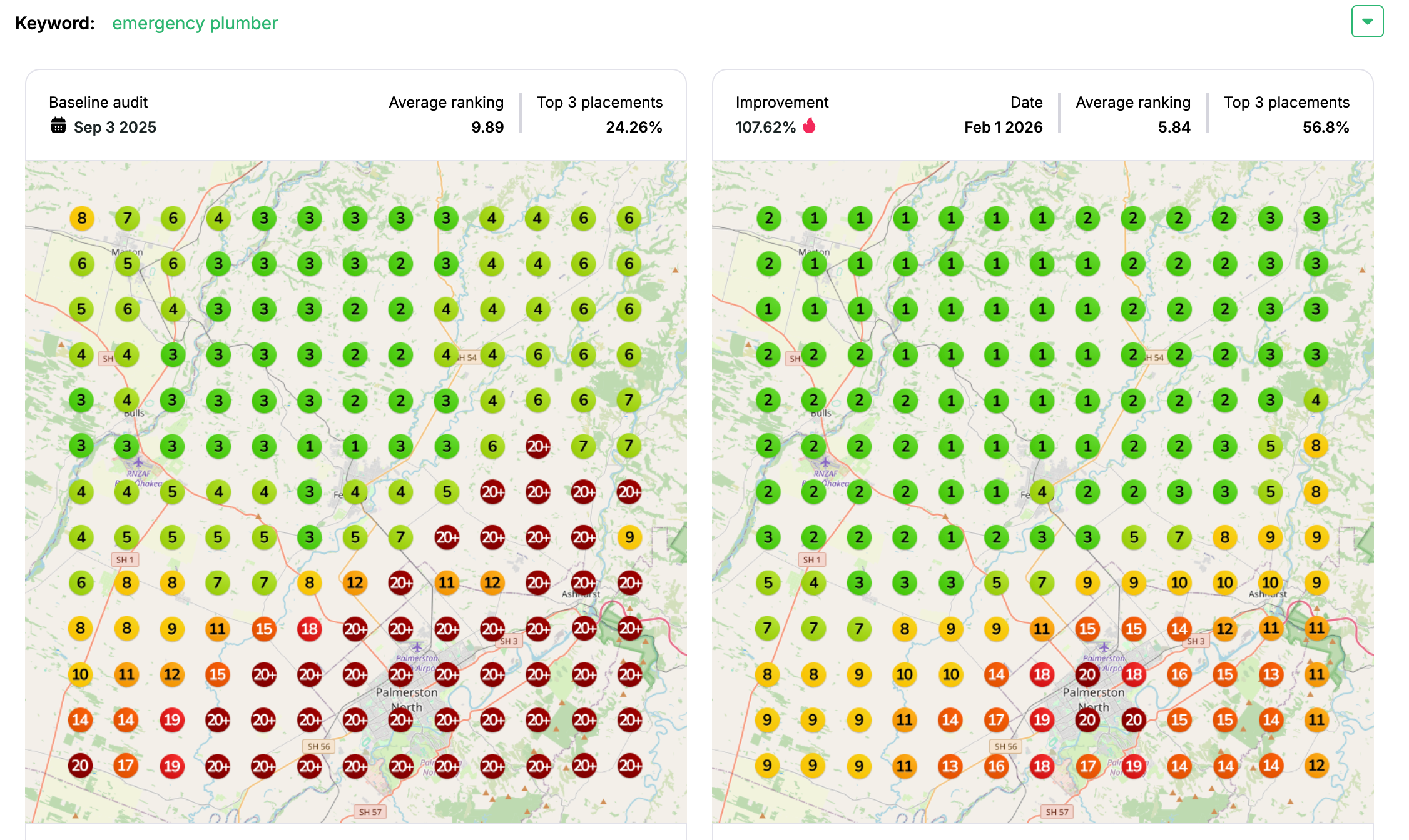 HD Plumbing & Gas map visibility improvement for the 