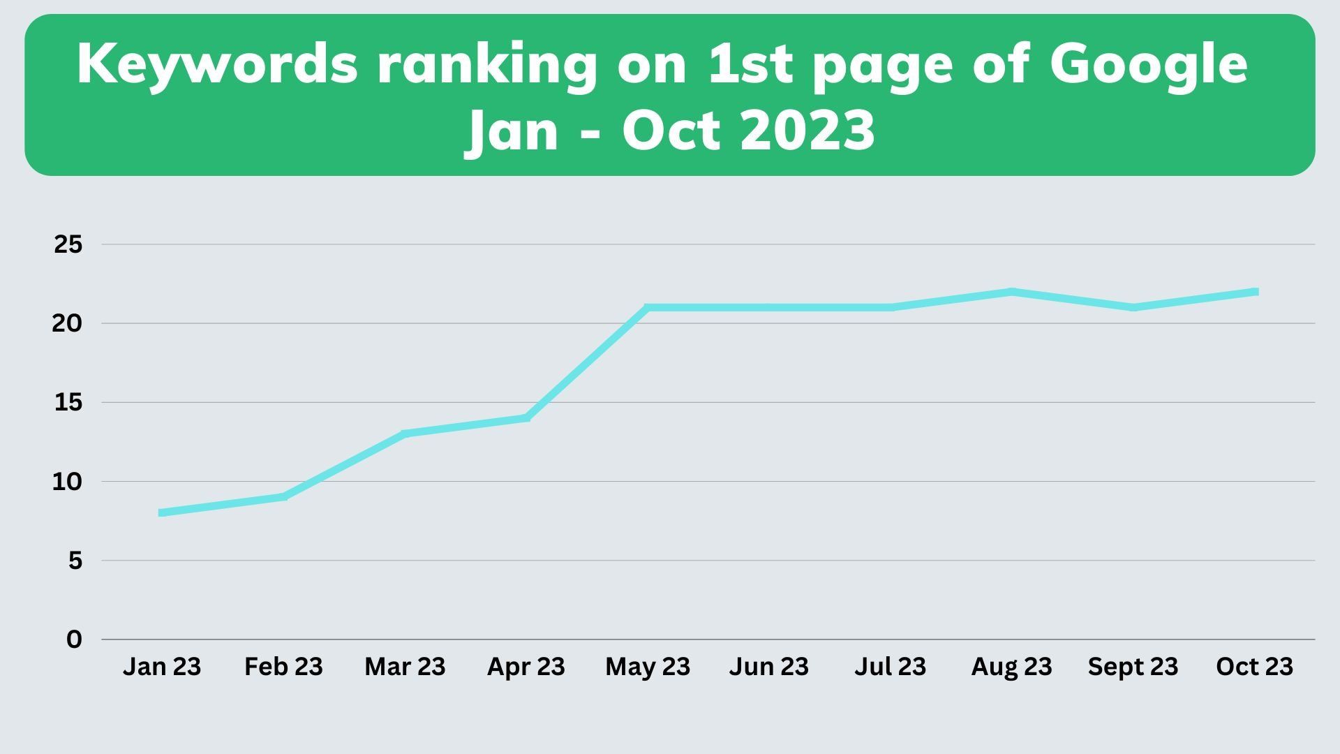 Lifestyle Lawns Google Search rankings result