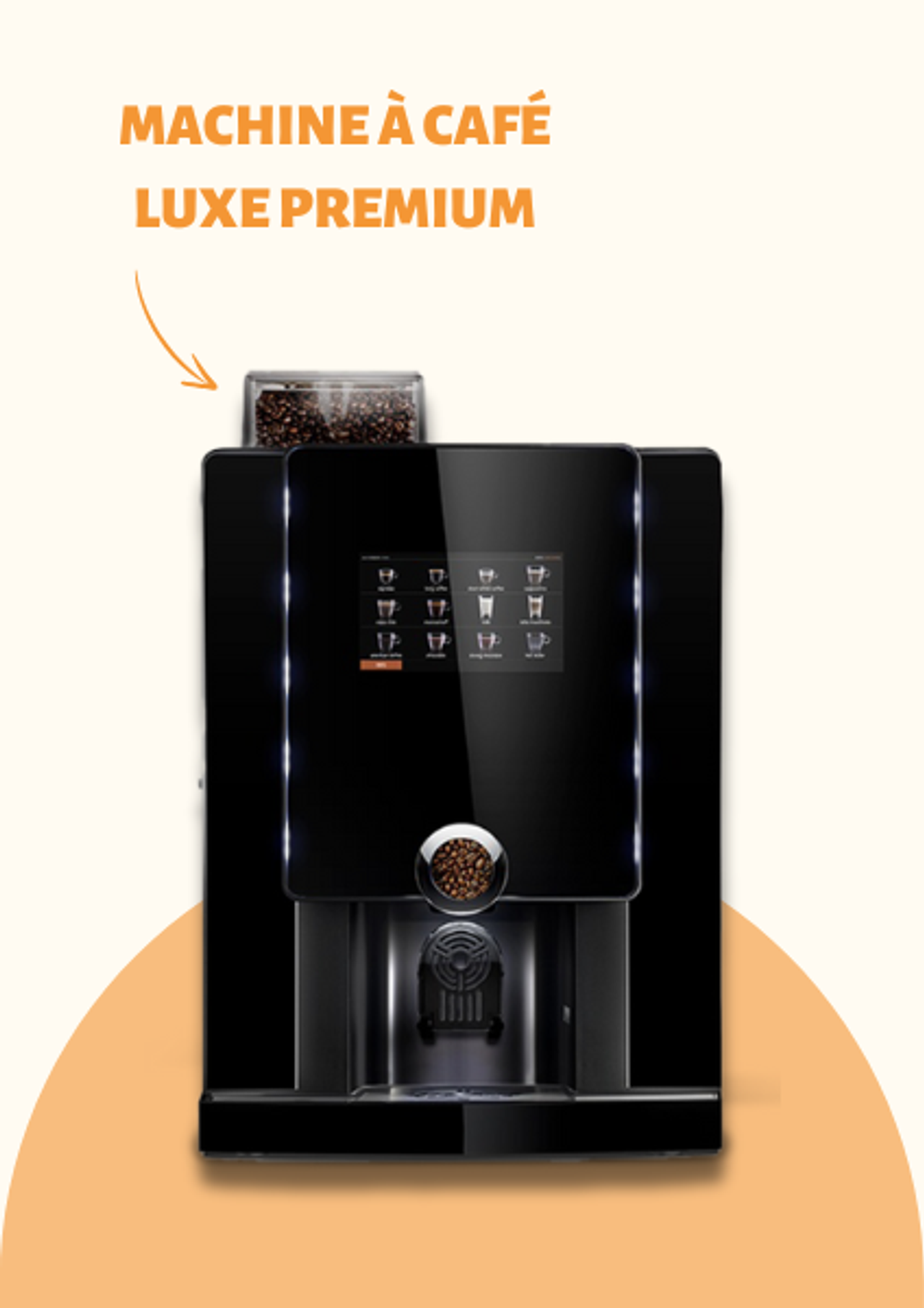 La machine à café Luxe Premium