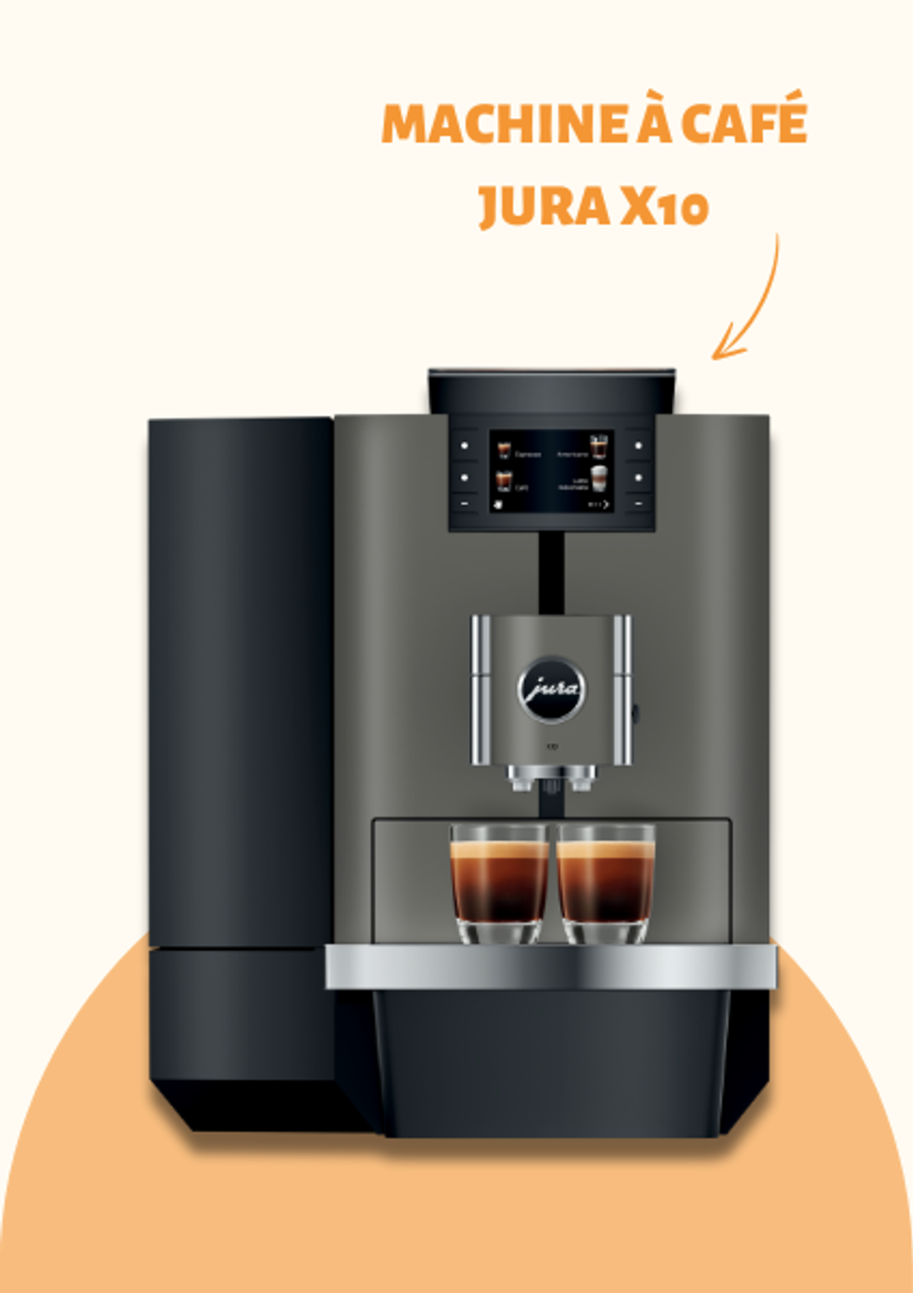 La machine à café Jura x10