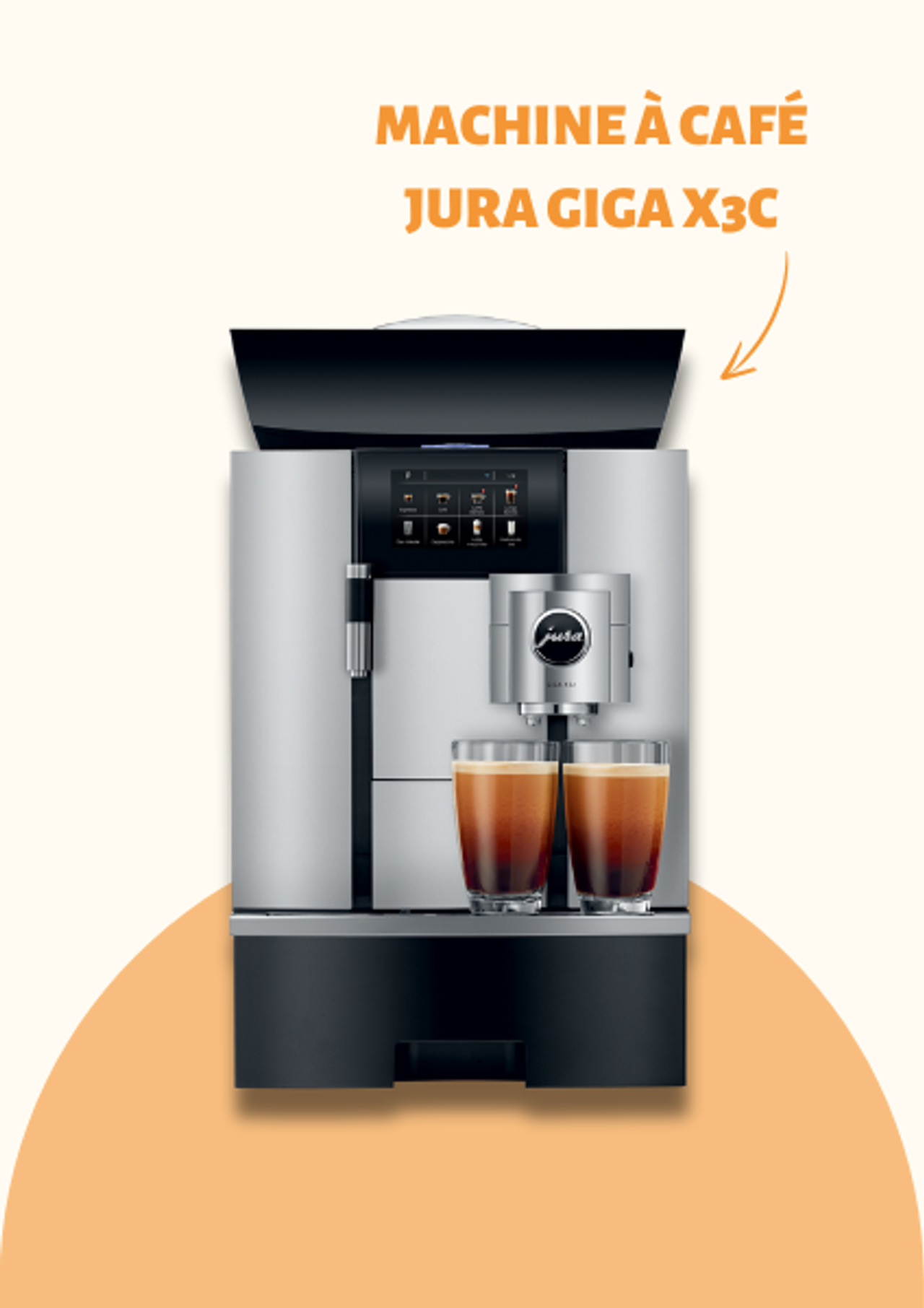 La machine à café Jura X3C
