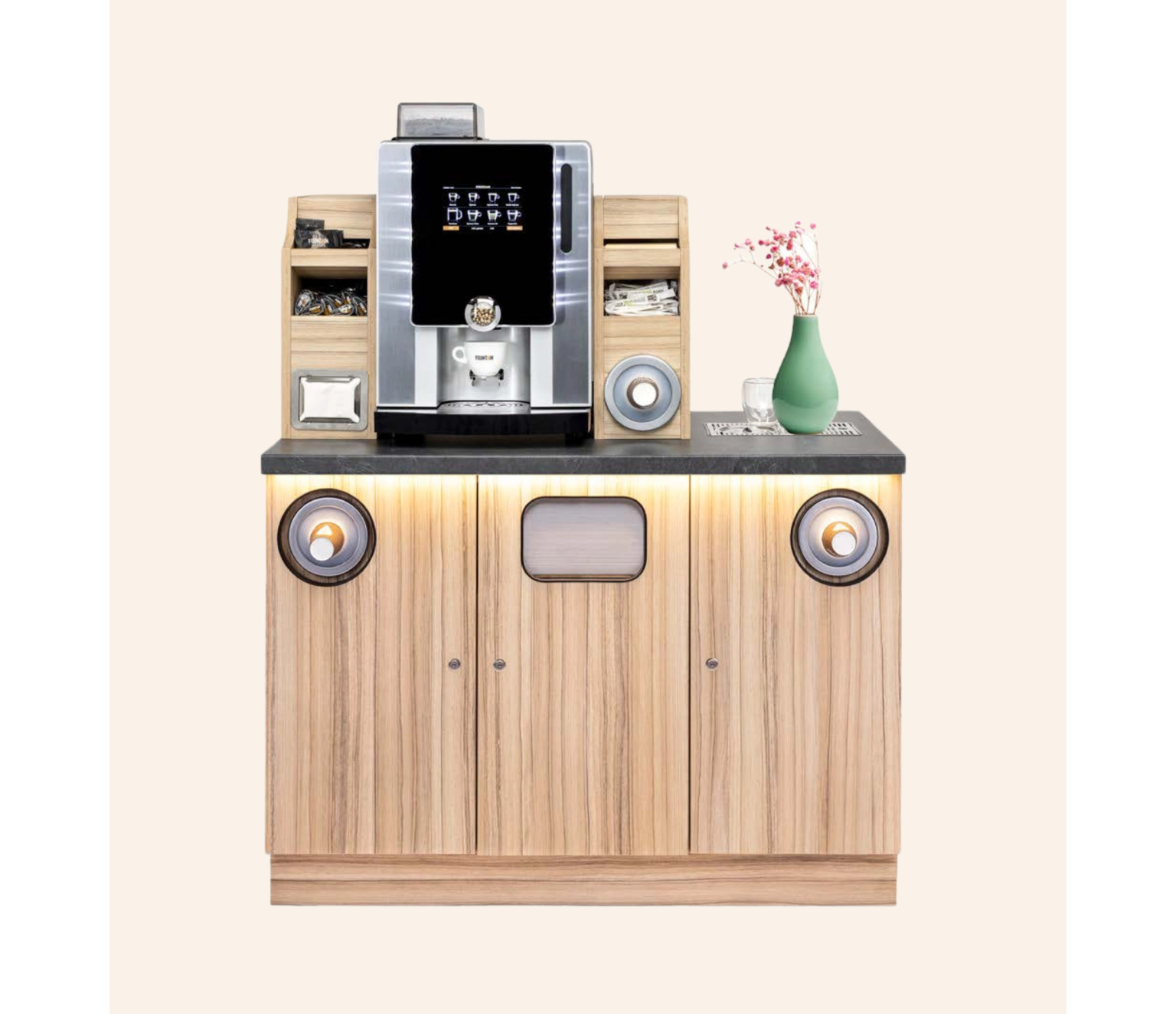 Votre espace café large