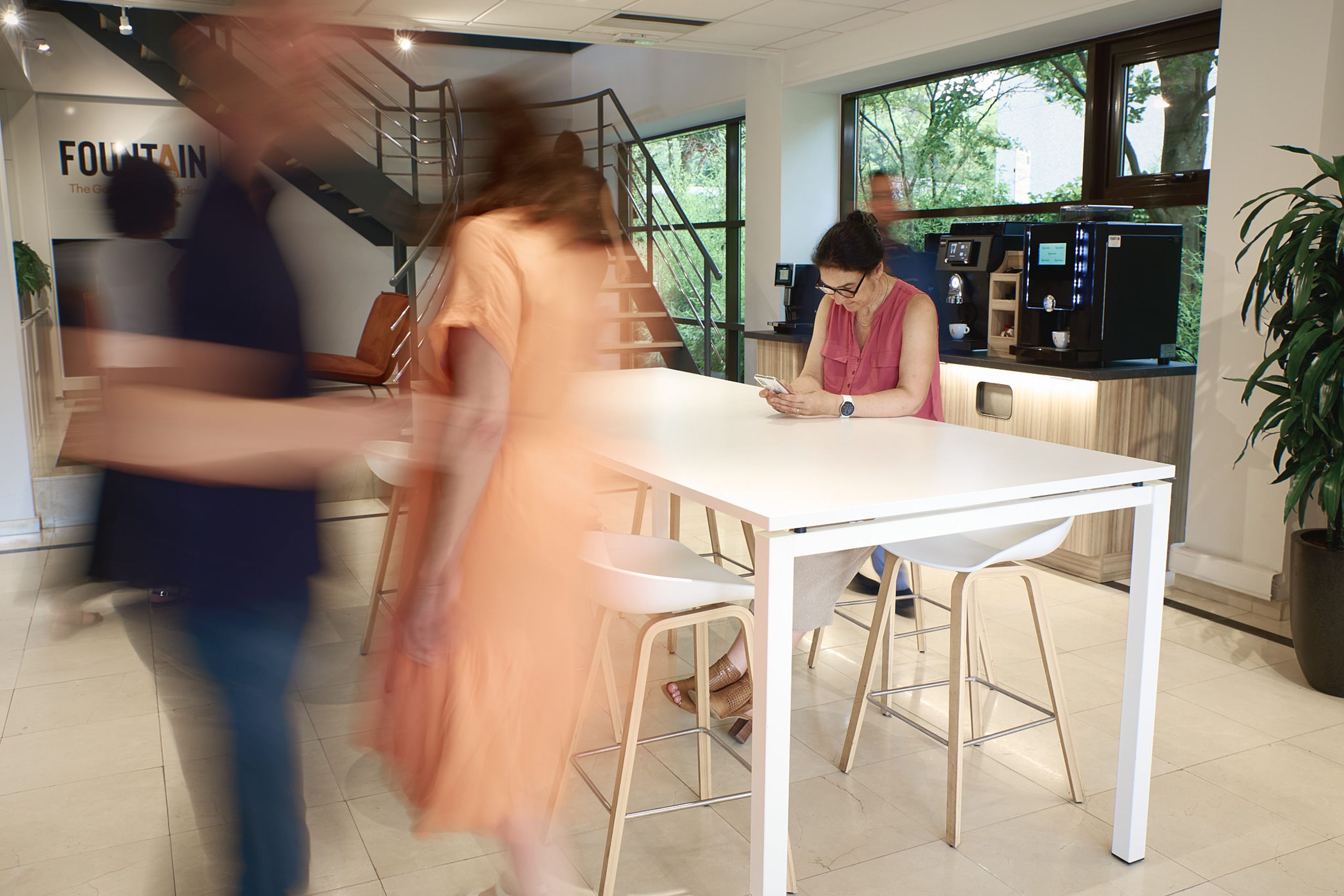 Et kaffeområde til min virksomhed