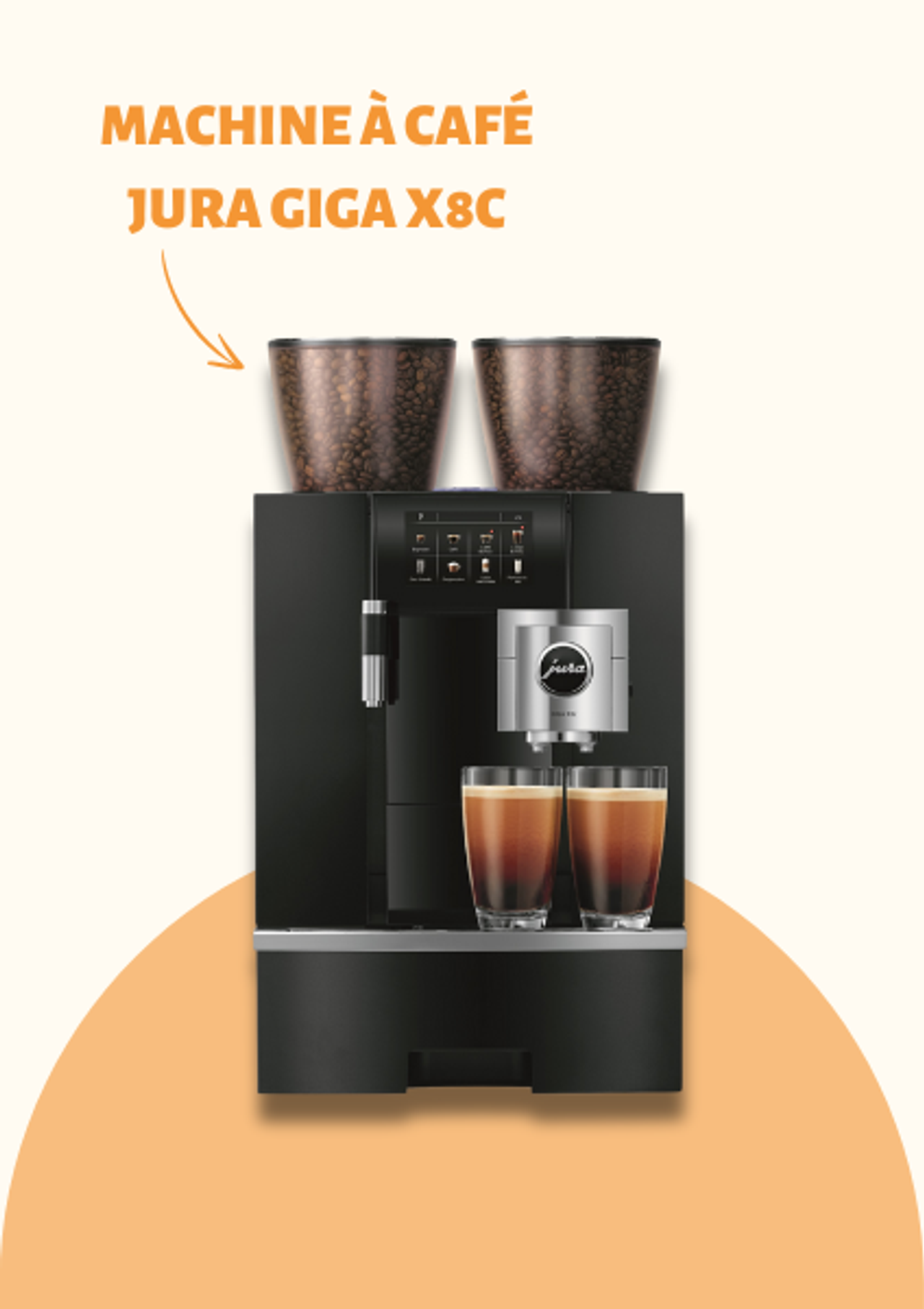 La machine à café Jura X8C