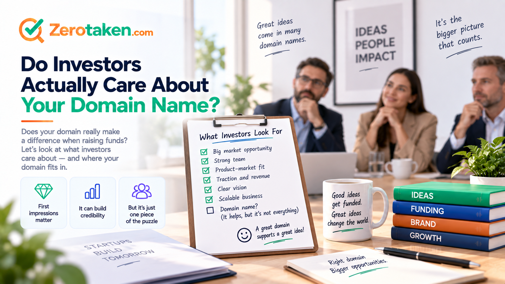 Do Investors Actually Care About Your Domain Name?