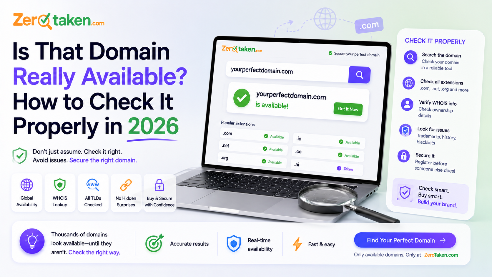 Is That Domain Really Available? How to Check It Properly in 2026