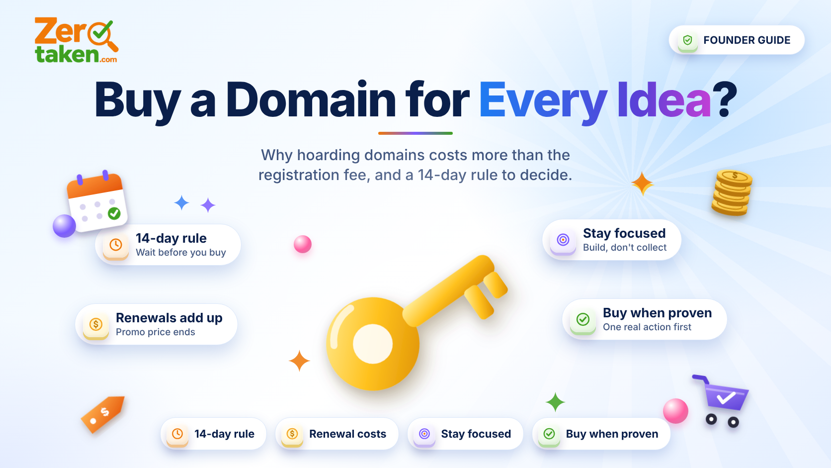 Should You Buy a Domain for Every Startup Idea? The Hoarding Trap