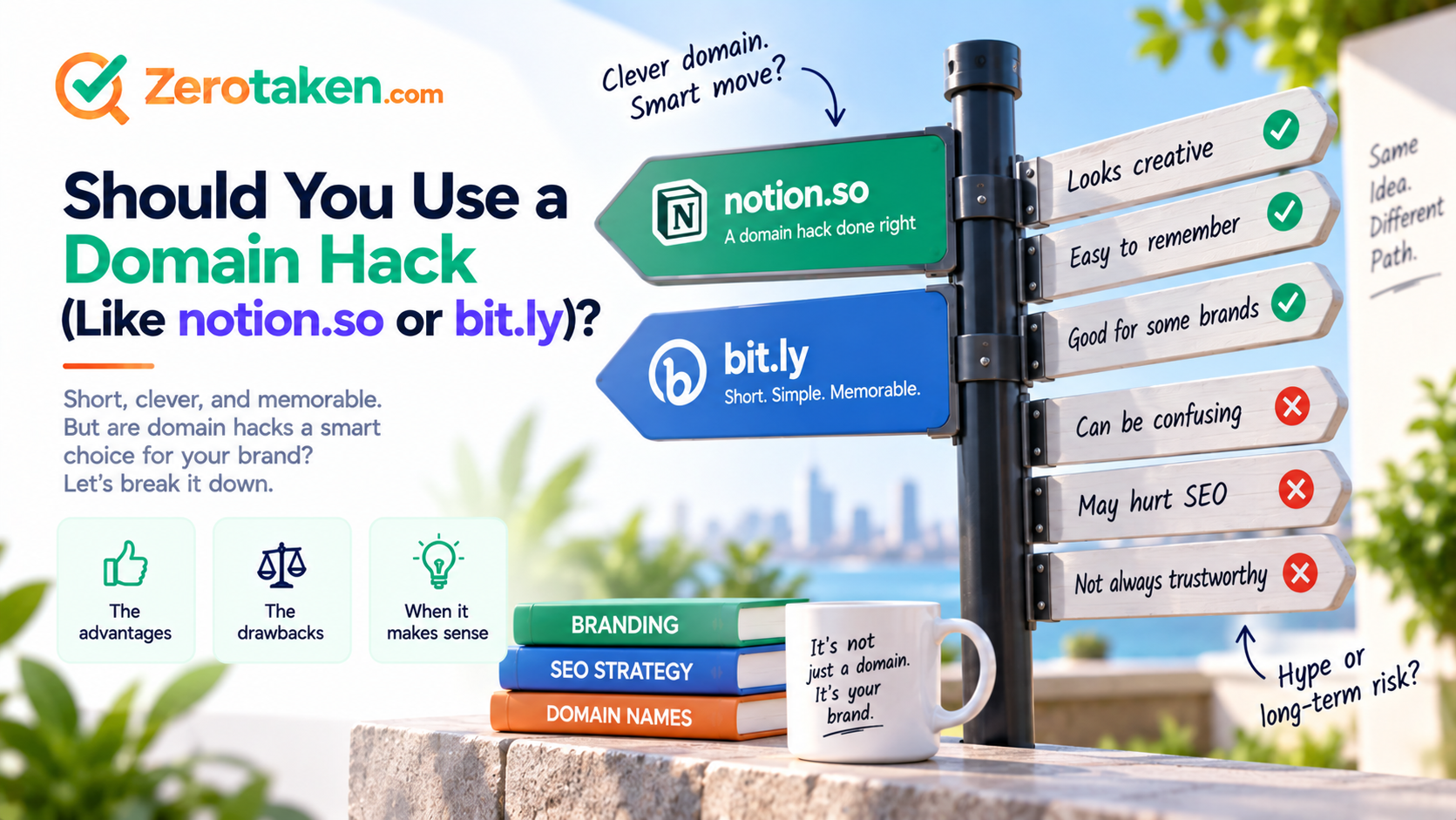 Should You Use a Domain Hack (Like notion.so or bit.ly)?