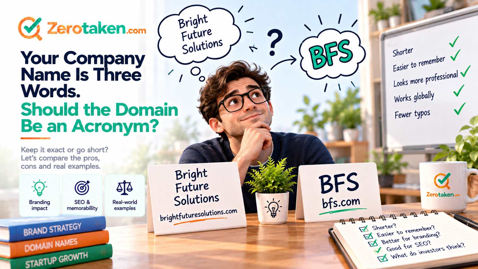 Your Company Name Is Three Words. Should the Domain Be an Acronym?