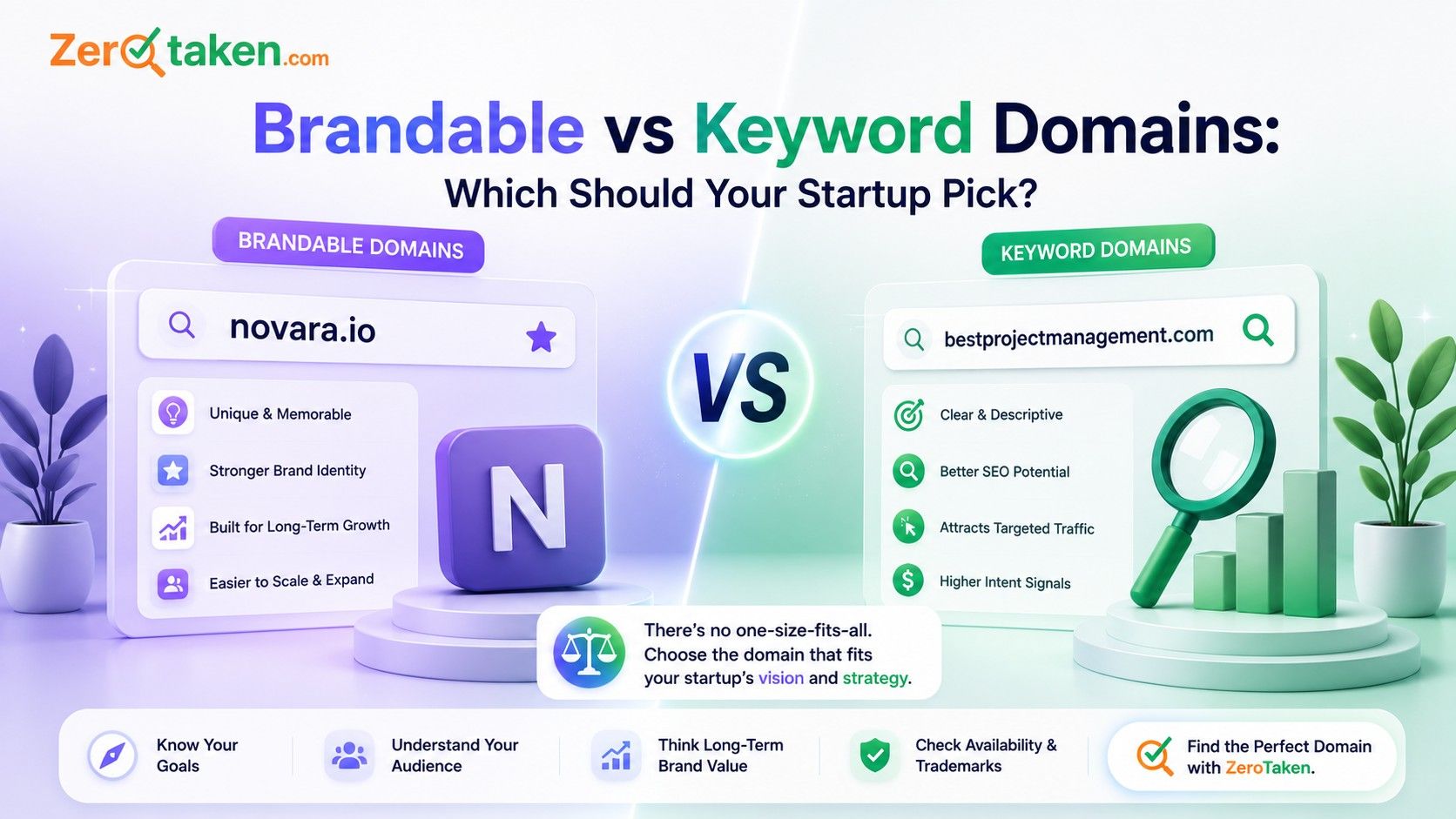 Brandable vs Keyword Domains: Which Should Your Startup Pick?