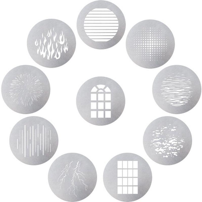 Aputure 10 Gobo Kit for Spotlight