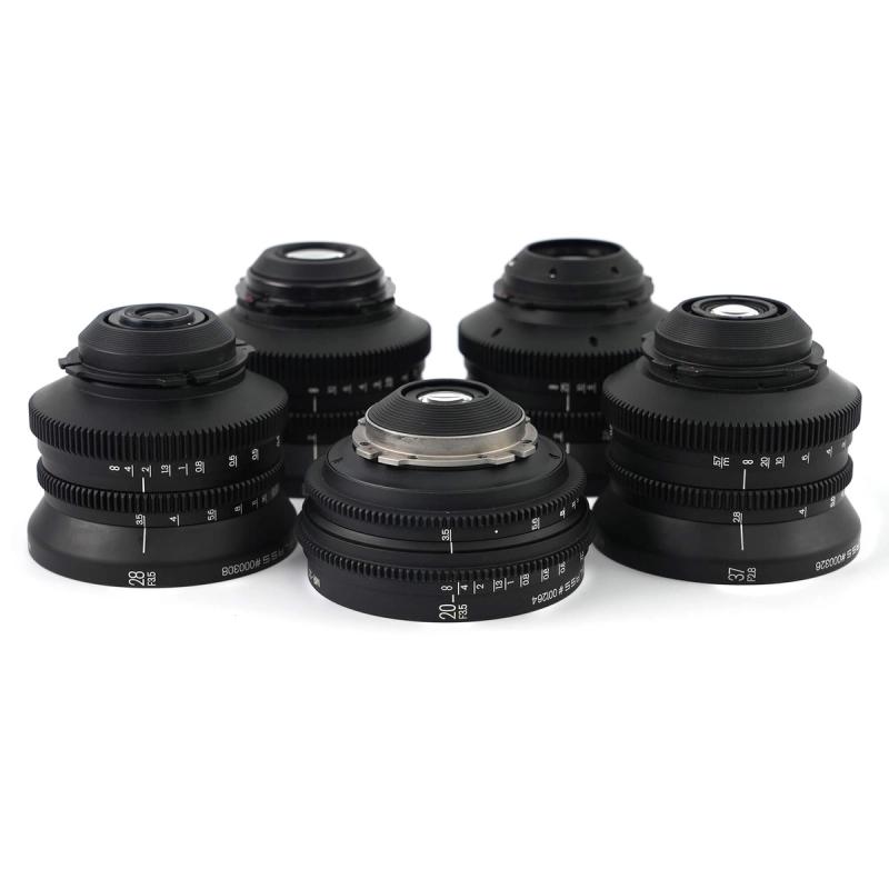 IRONGLASS MKII (20, 28, 37, 58, 85mm) T2/ T3.6- VV