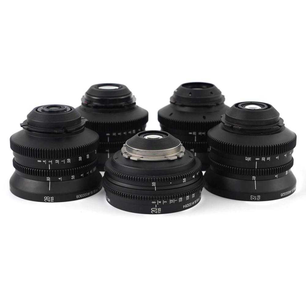 IRONGLASS lens (20, 28, 37, 58, 85mm) T2/ T3.6- VV