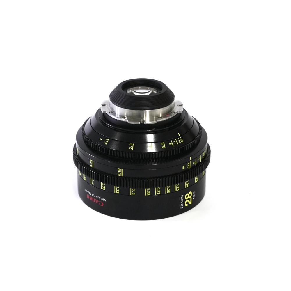 CANON FD 28mm SSC T2.1 - VV (GL Optics Rehouse) 
