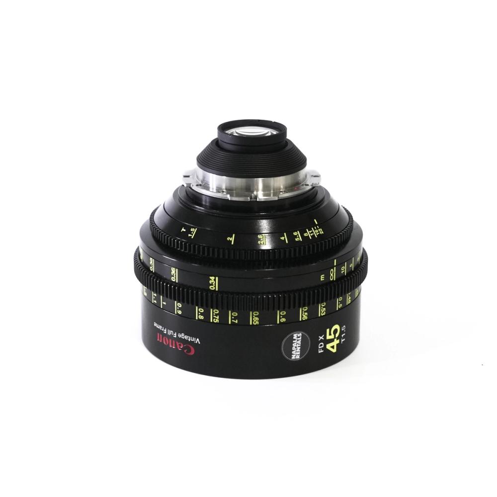 CANON FD GL Optics Rehouse 45mm FDX T1.4 - VV