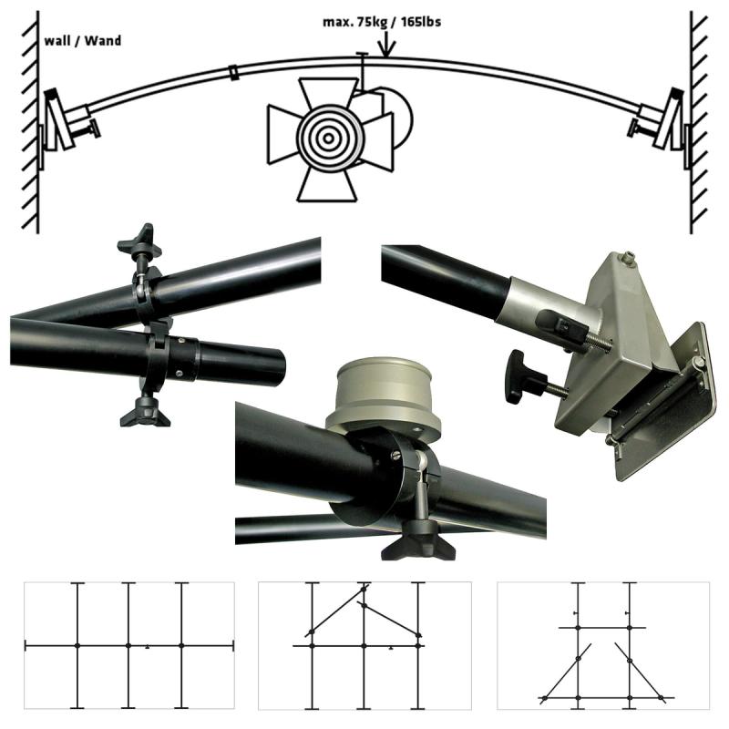Kit Wall spreader 6m/4m