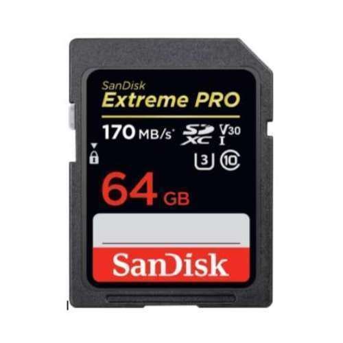 Tarjeta SD 64Gb 170MB/s Sandisk Extreme PRO