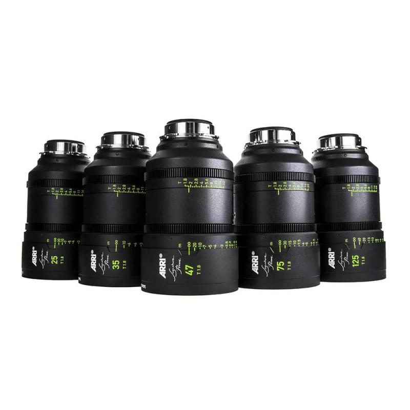 ARRI Signature Prime (18, 25, 35, 58, 75 mm) T1,8 - VV