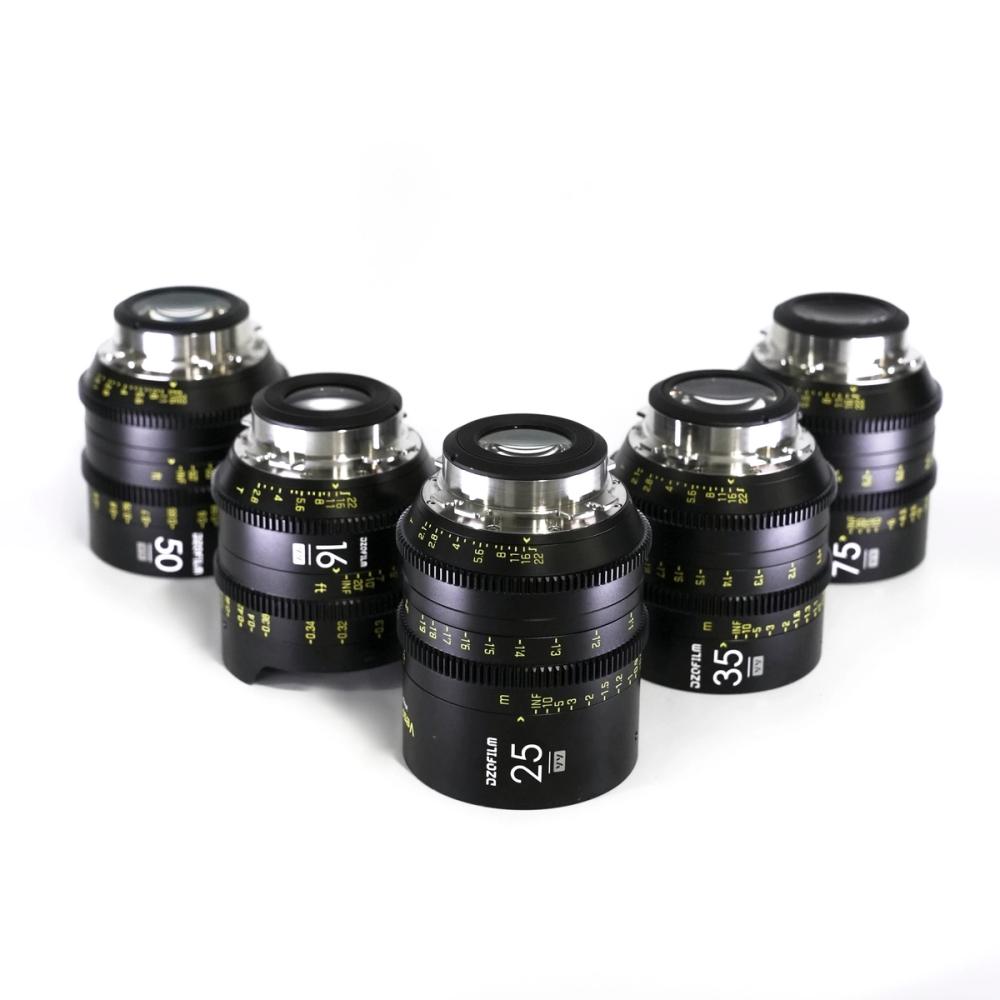 DZOFILMS Vespid - (16mm, 25mm, 35mm, 50mm, 75mm) T2.1 - S35 / VV