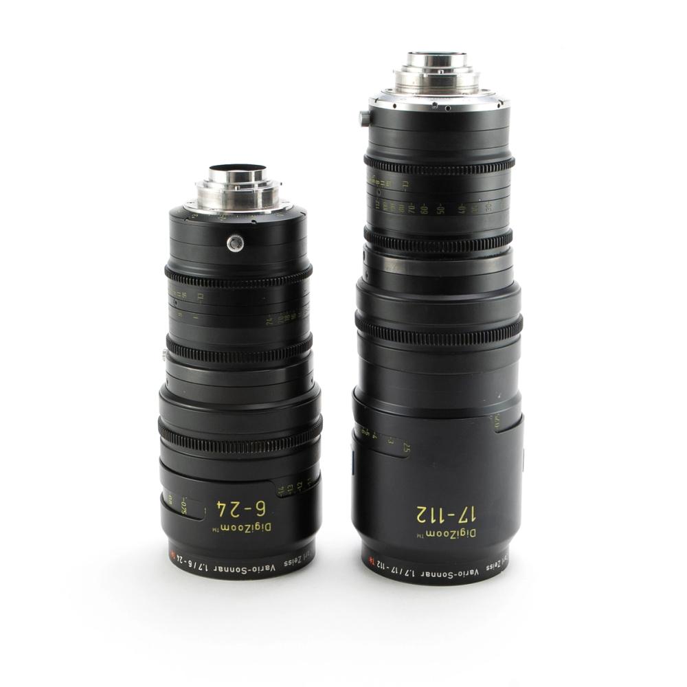 ZEISS Digizooms (6-24mm + 17-112mm) T1.9 - 2/3