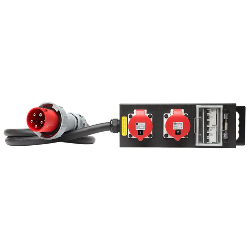 Adapter 1x 63A III to 2x 32A III