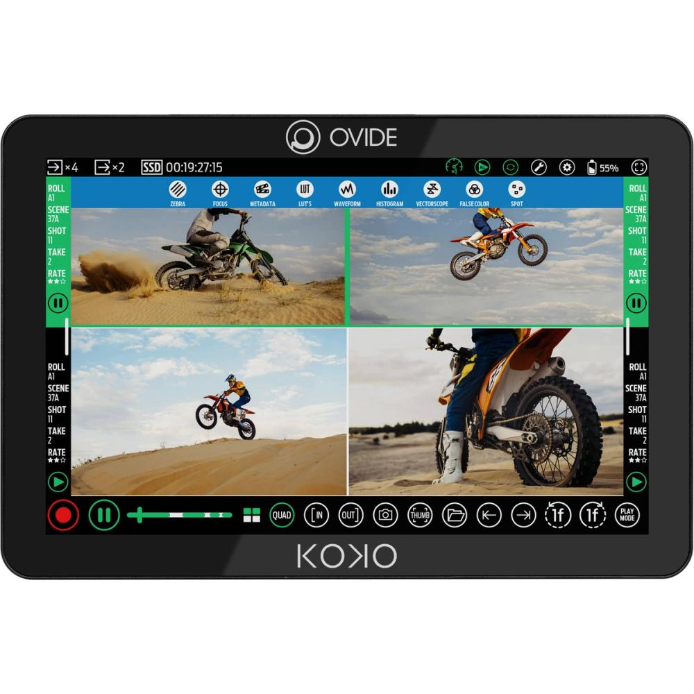 Monitor/Recorder Koko 10″ 4K HDR