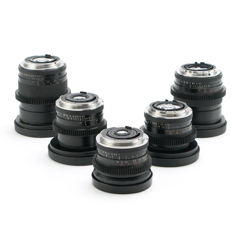 ZEISS Contax  (18, 28, 35, 50, 85mm) F1.4-F4 - FF