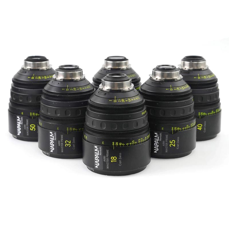 ARRI ZEISS Master Prime (18, 25, 32, 40, 50, 75mm) T1.3 - S35