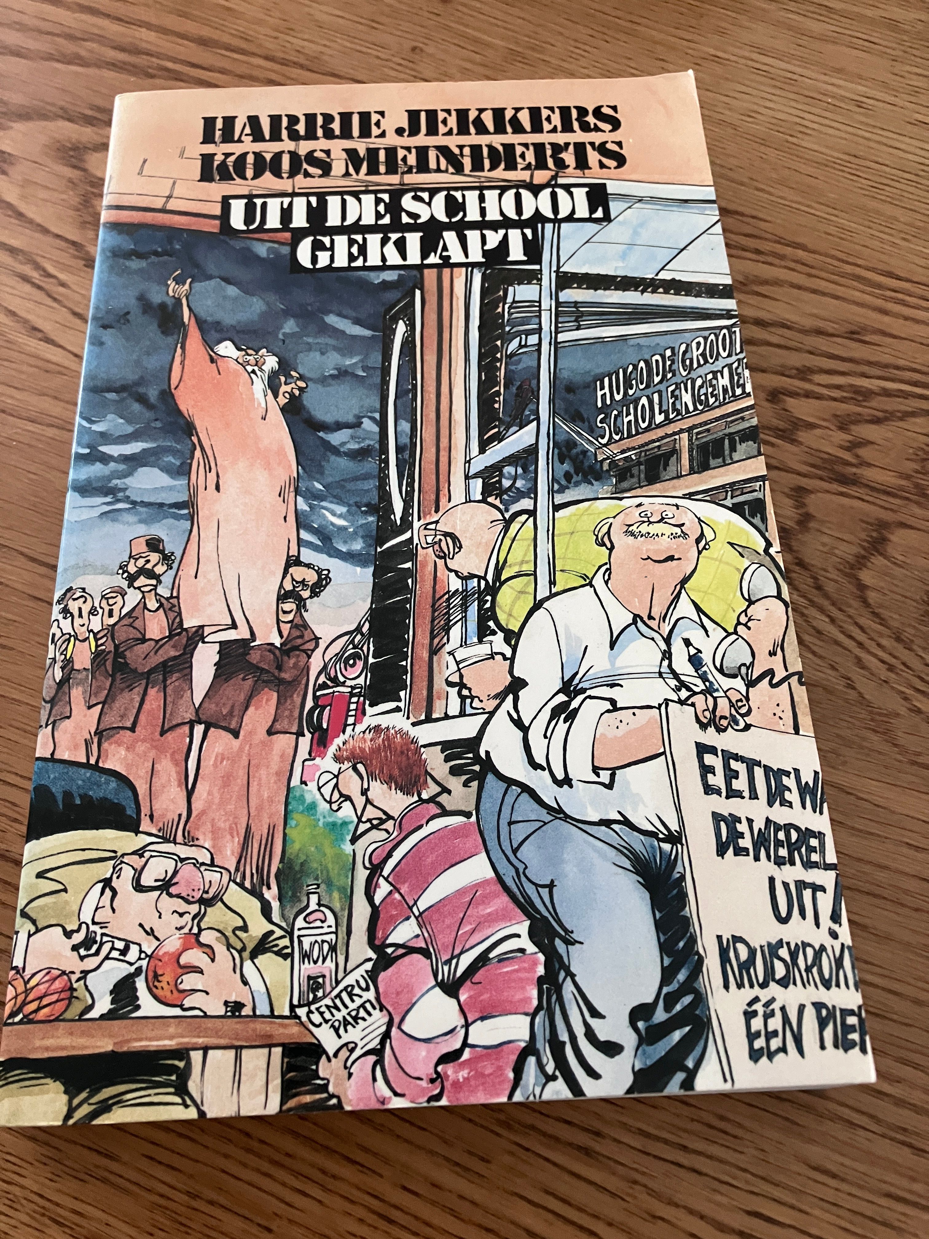 Uit de school geklapt