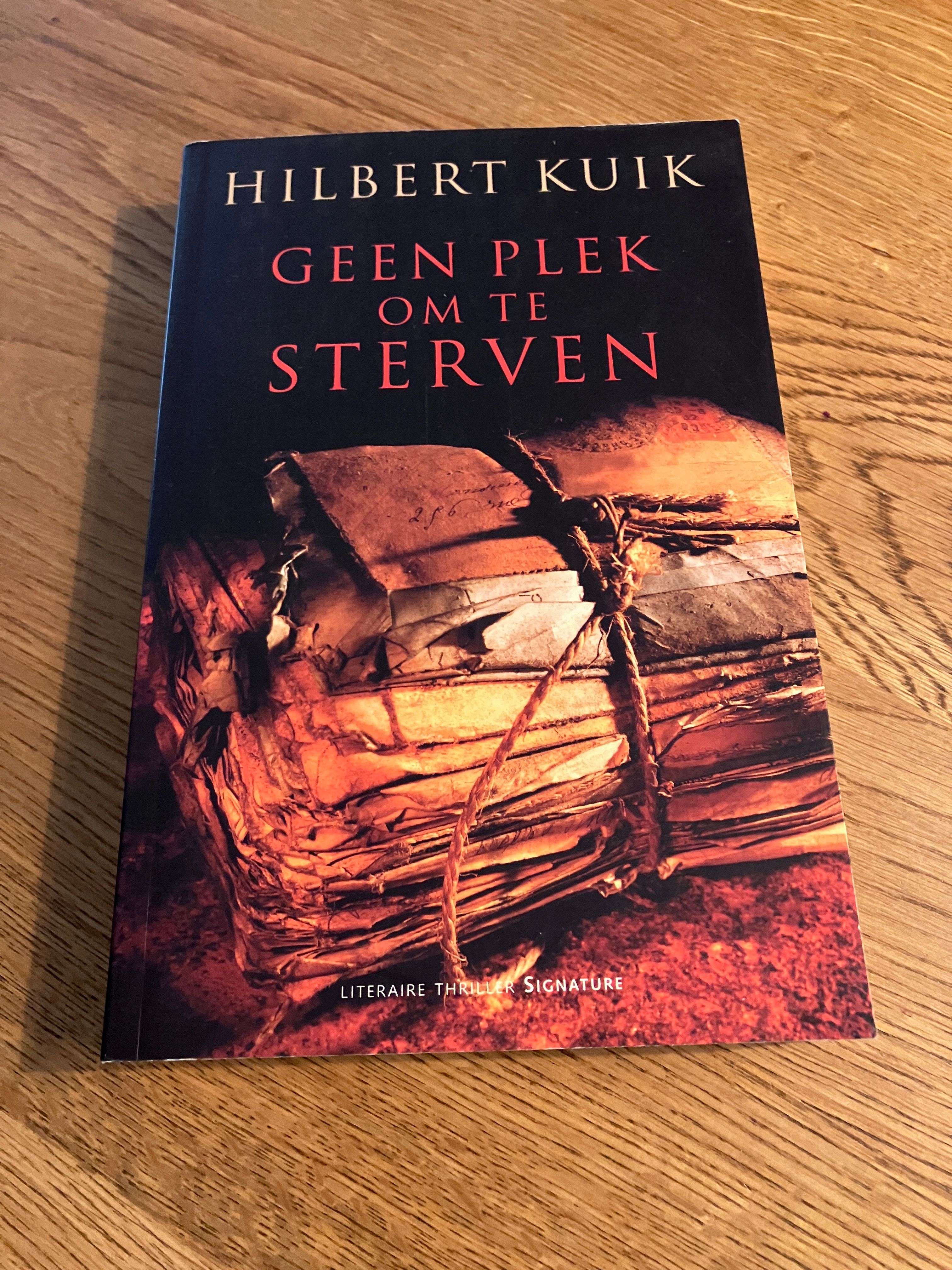Geen plek om te sterven