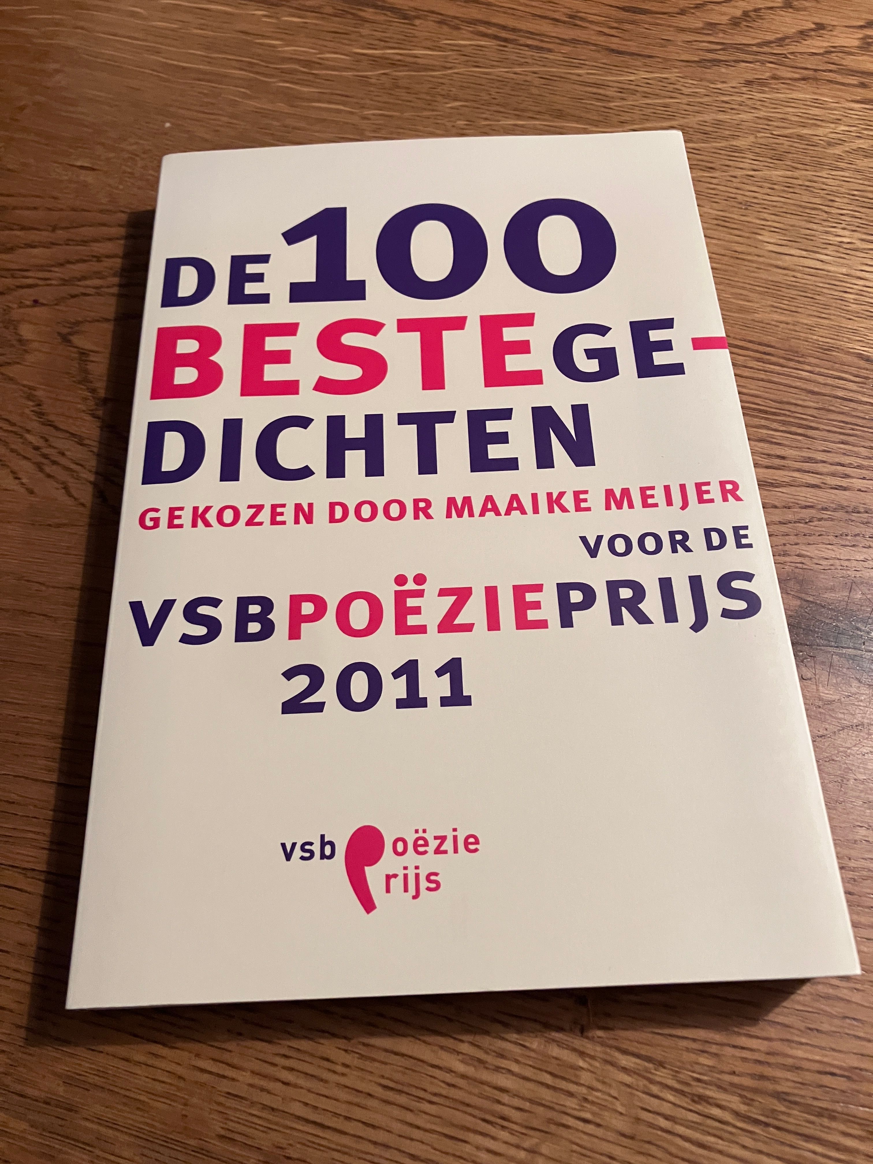 De 100 beste gedichten voor de VSB Poëzie Prijs 2011