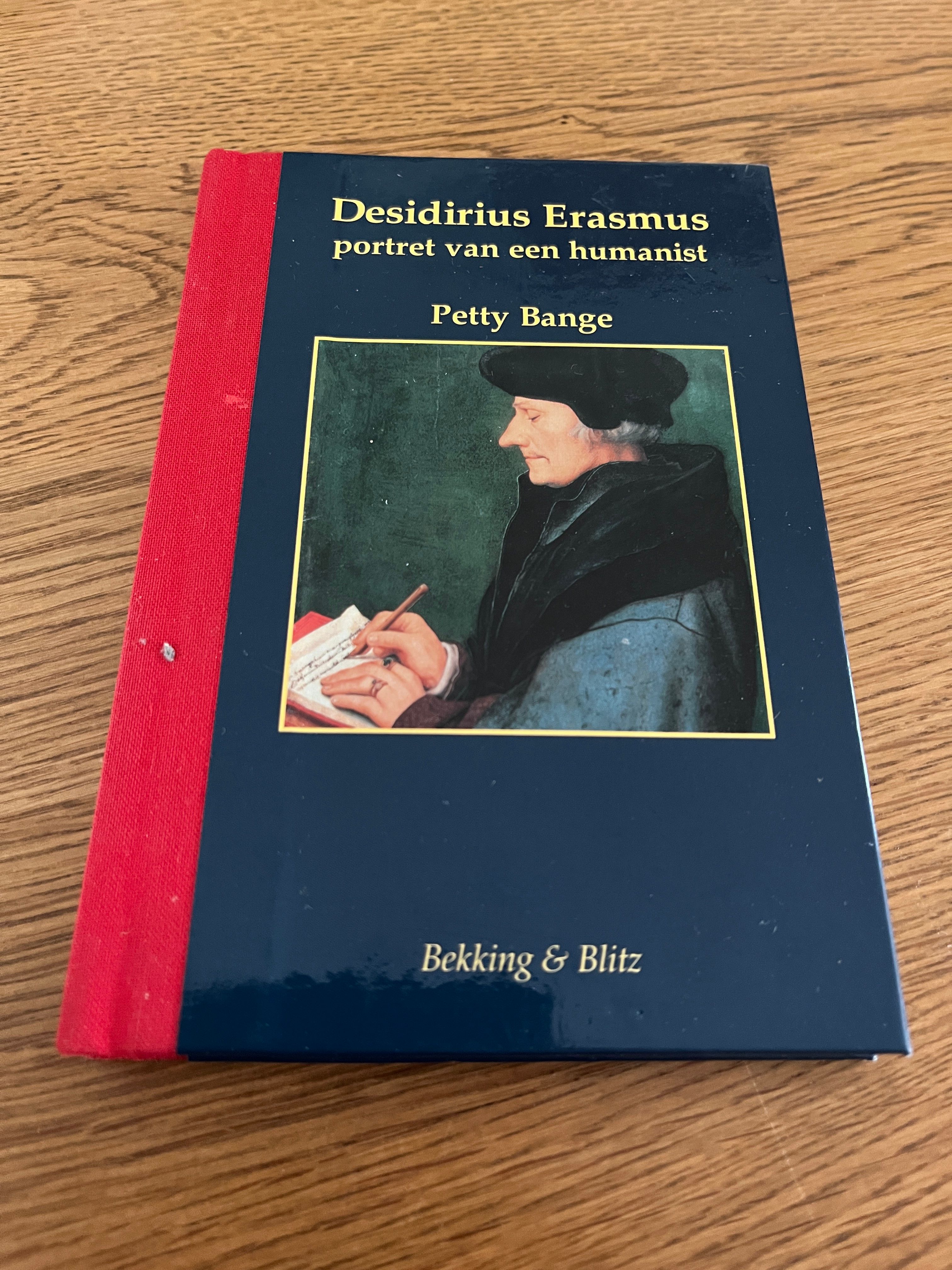 Desidirius Erasmus, portret van een humanist