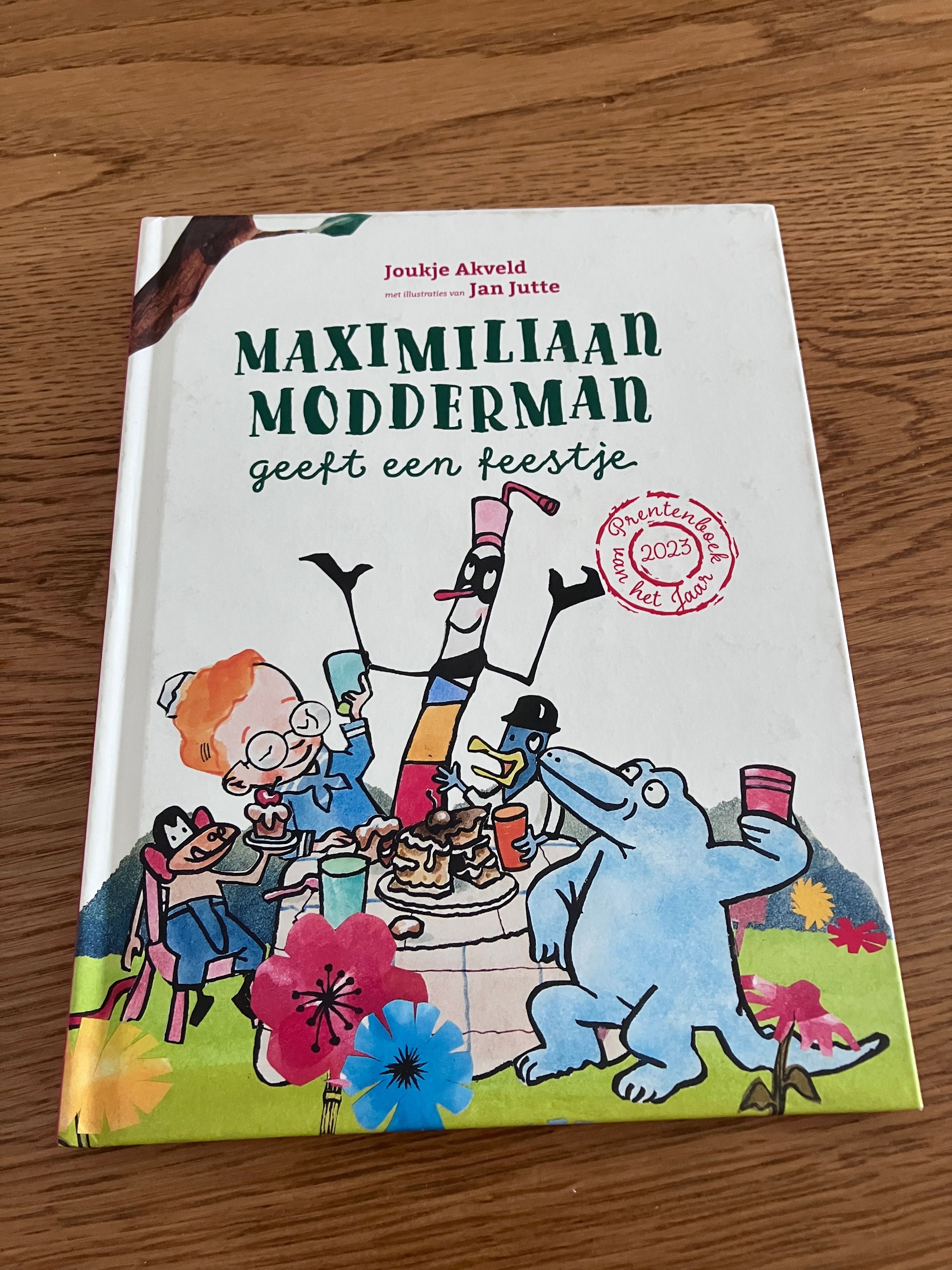 Maximiliaan Modderman geeft een feestje