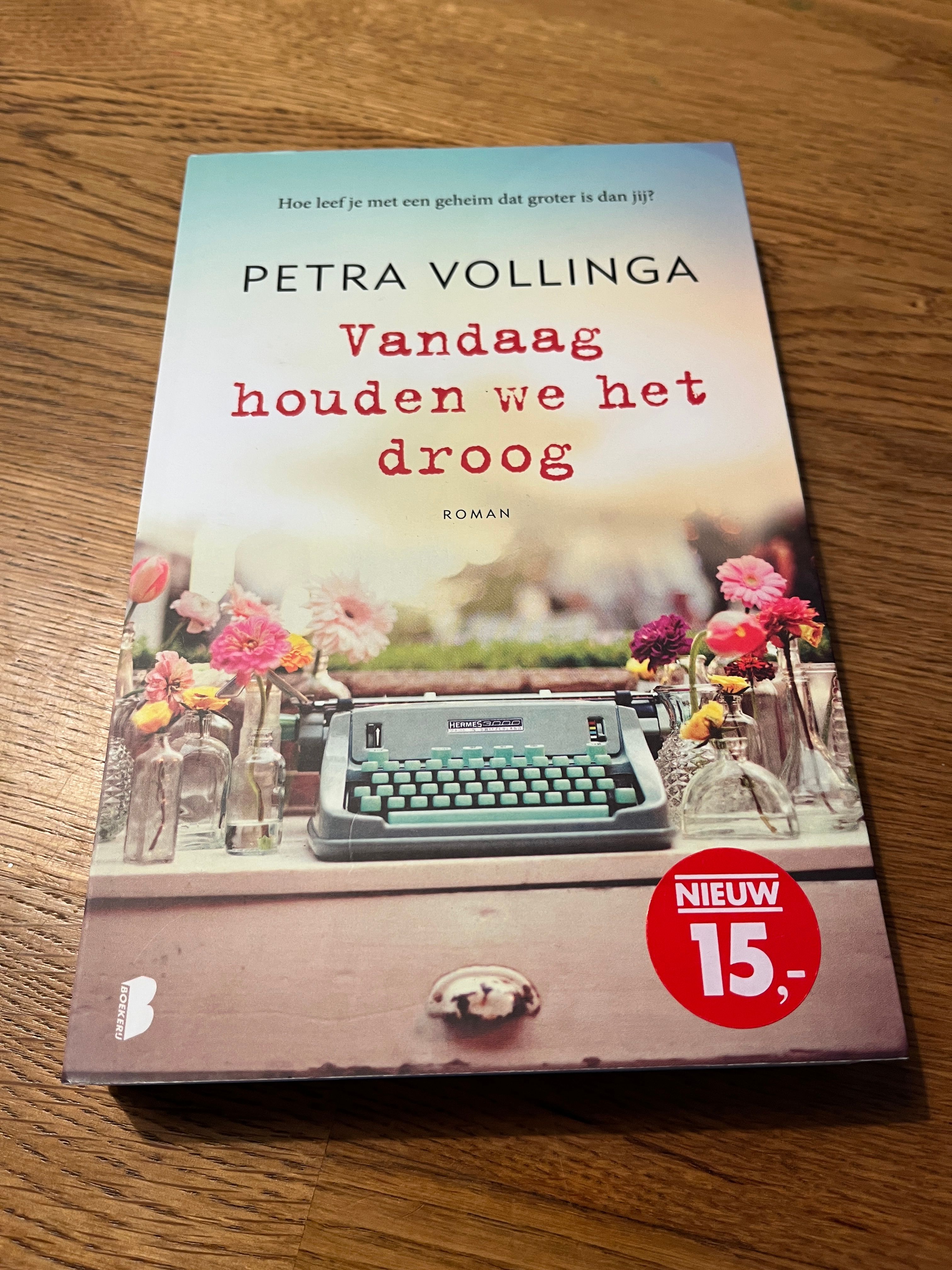 Vandaag houden we het droog