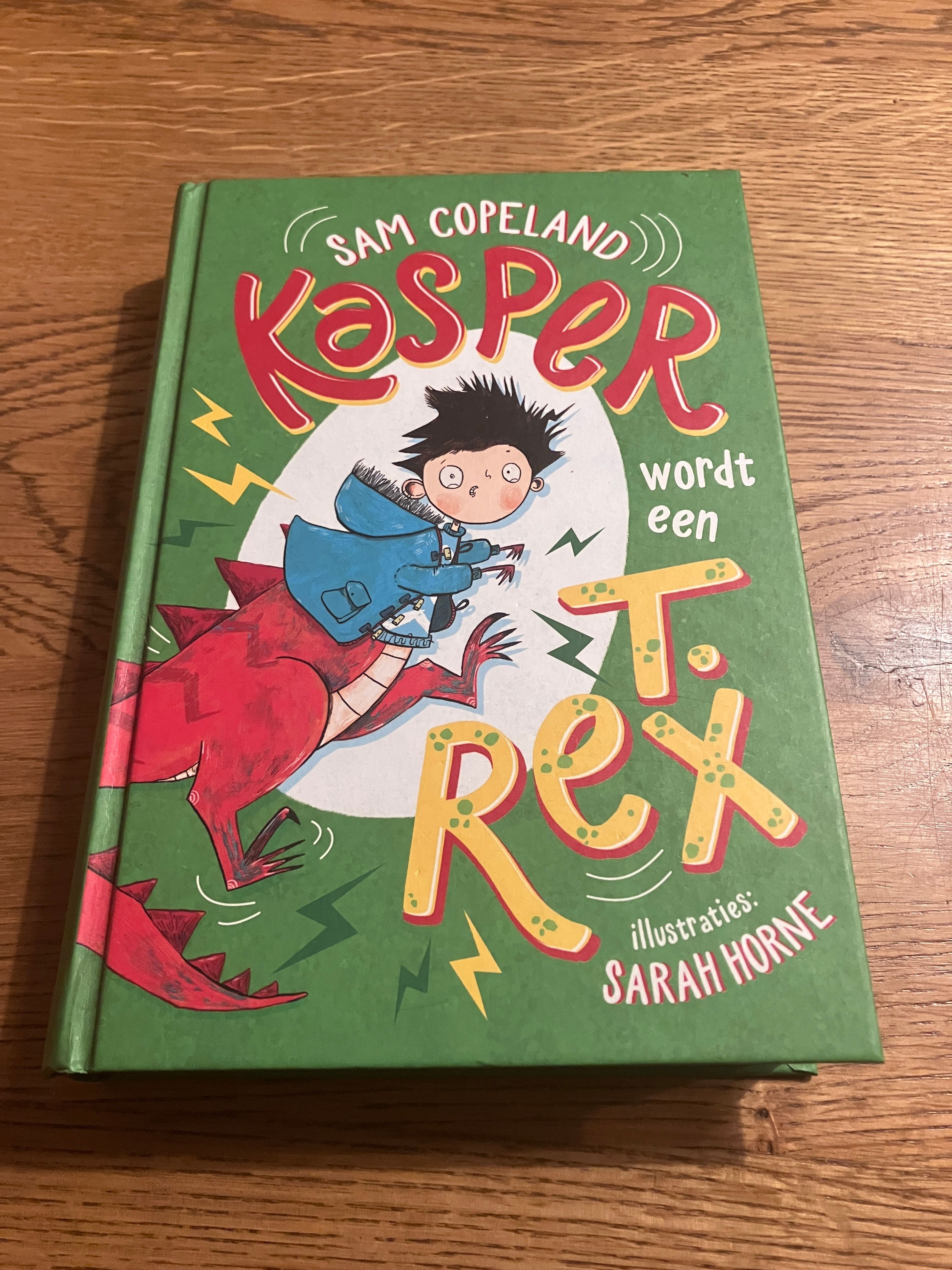 Kasper wordt een T-rex