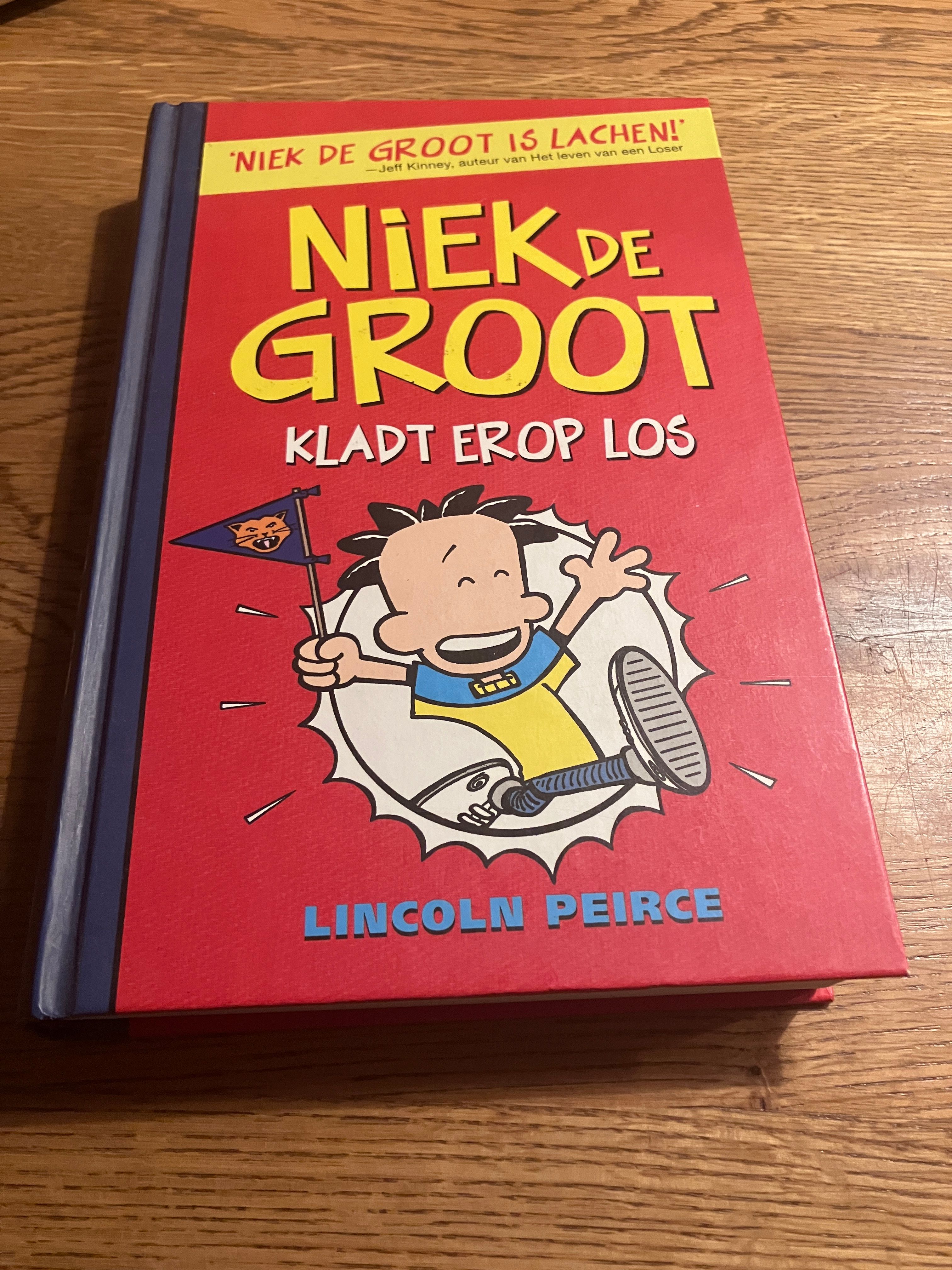 Niek de Groot kladt erop los
