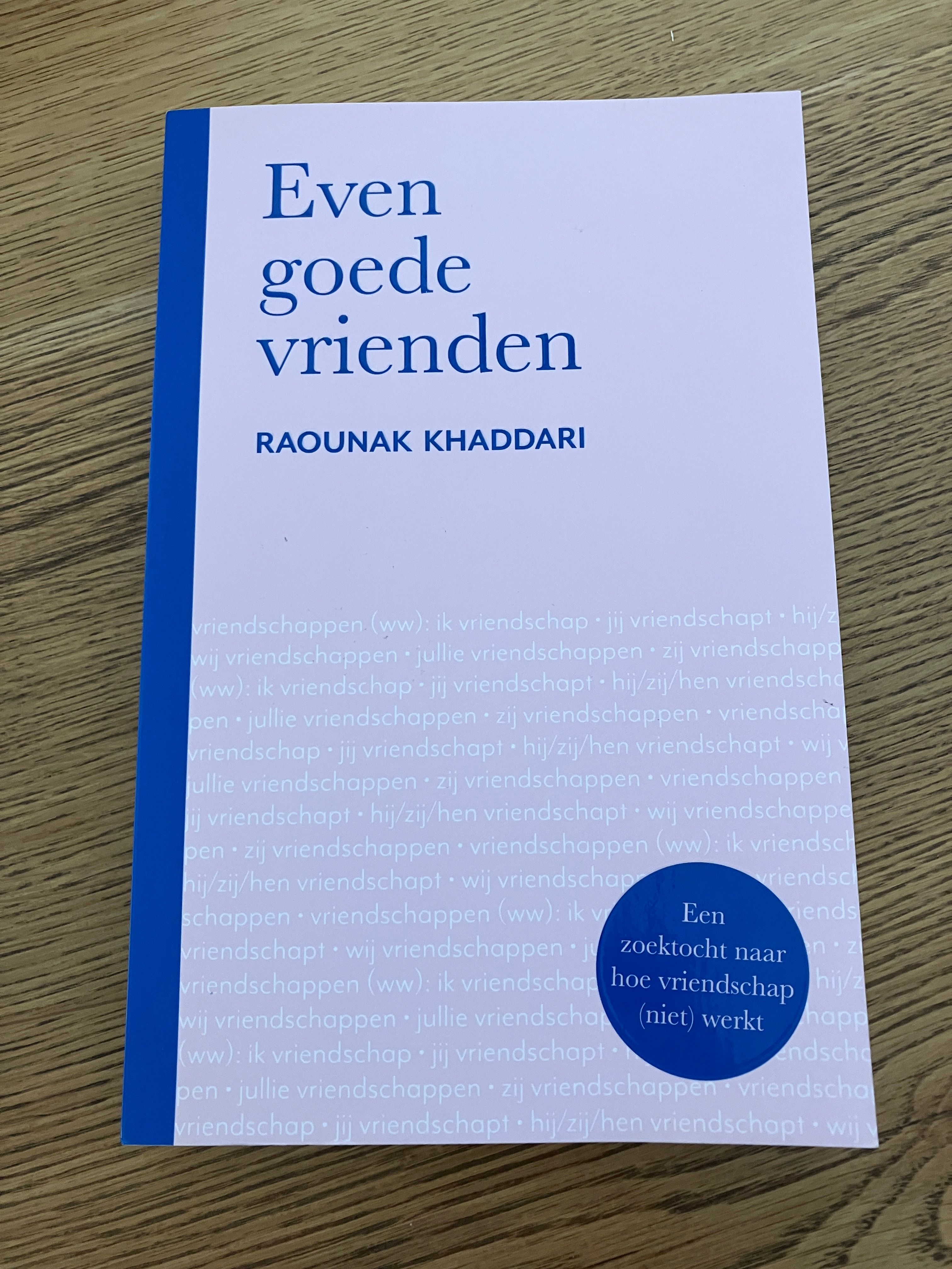 Even goede vrienden