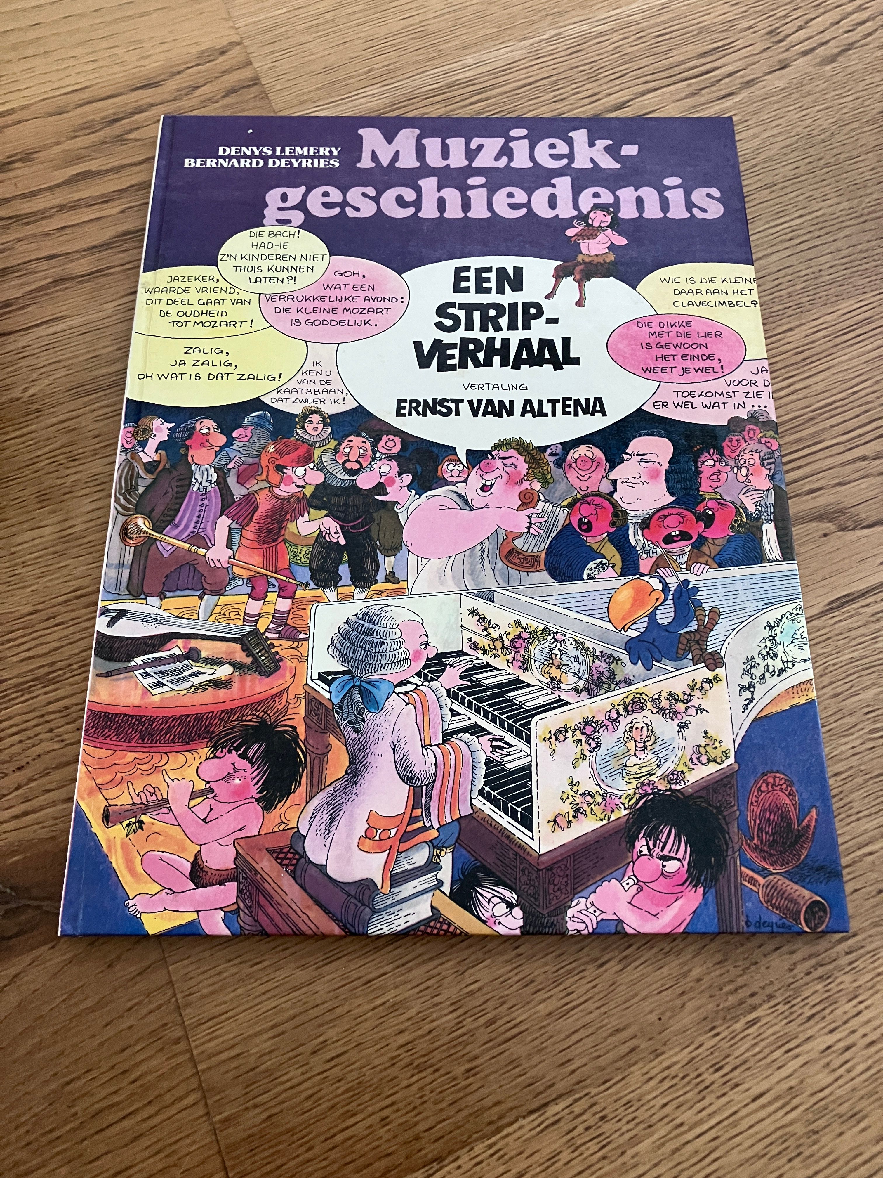 Muziekgeschiedenis, een stripverhaal deel 1