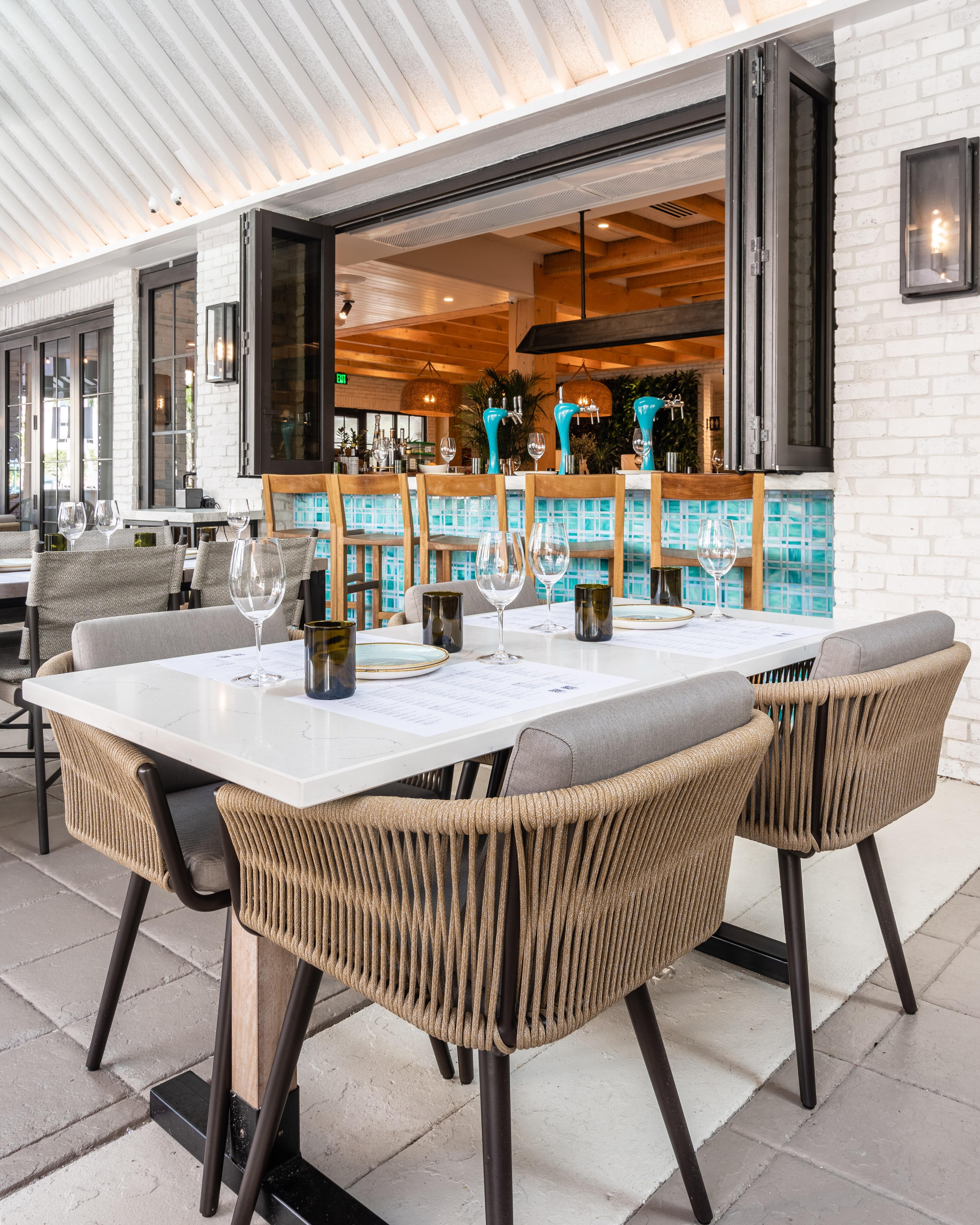 Patio Terrace at Sixty Vines Boca Raton