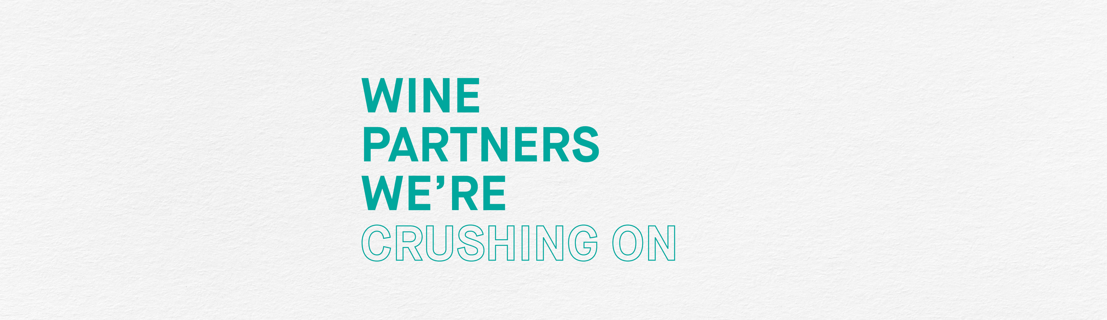 Partners we are crusing