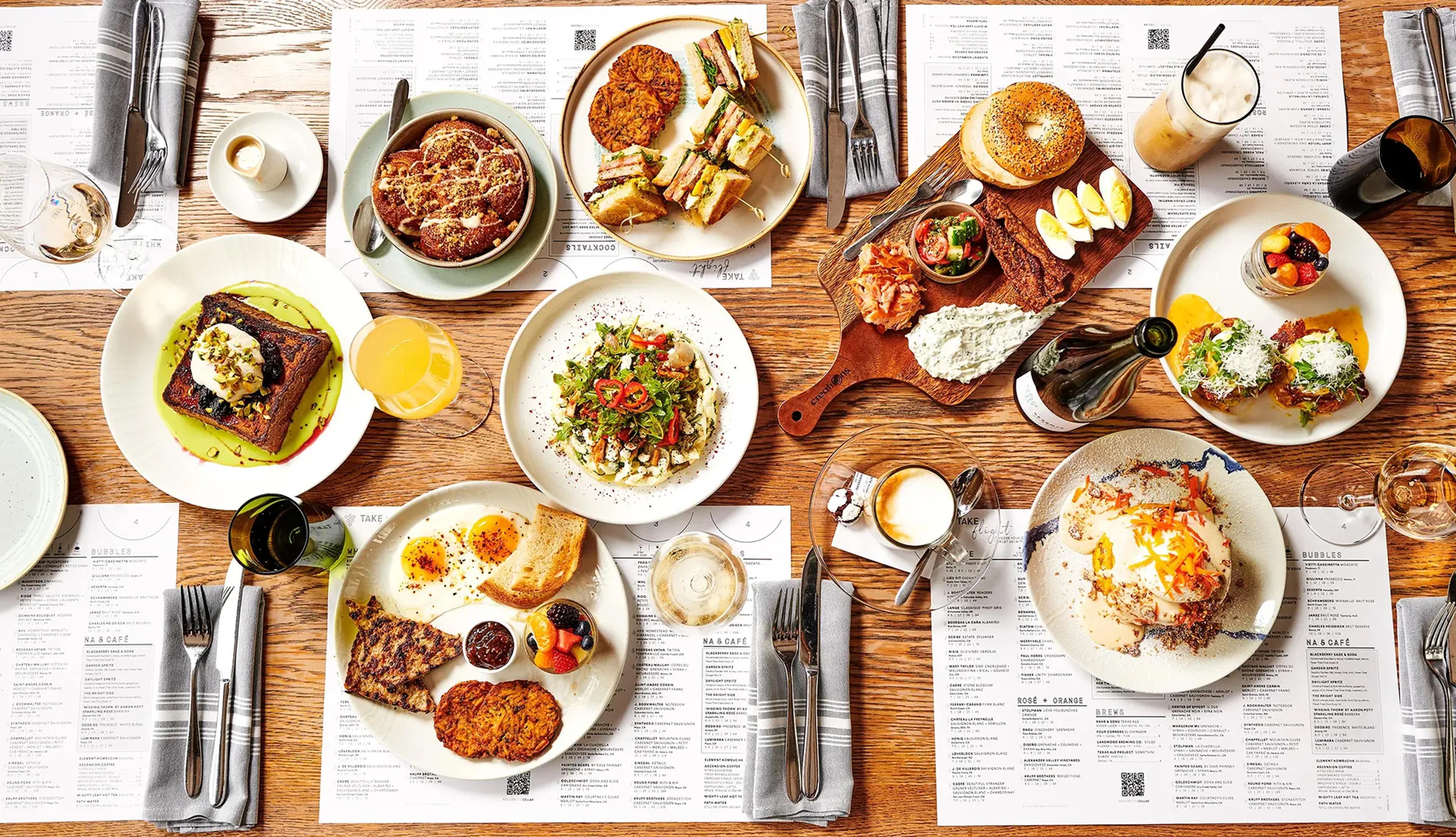 Tap into Brunch at Sixty Vines - New Brunch Items now being served at select locations