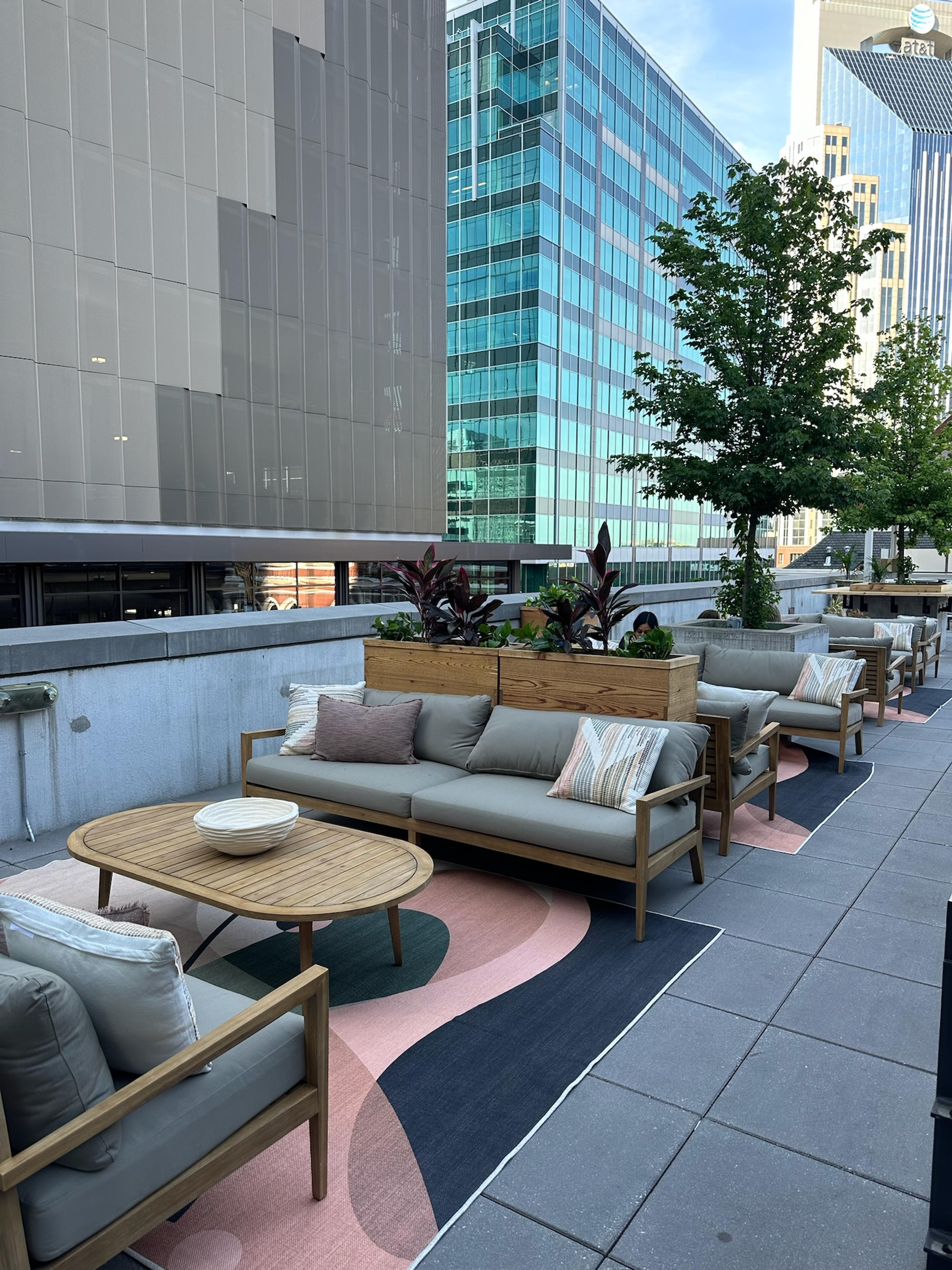 Sixty Vines Nashville Patio Bar Rose Garden