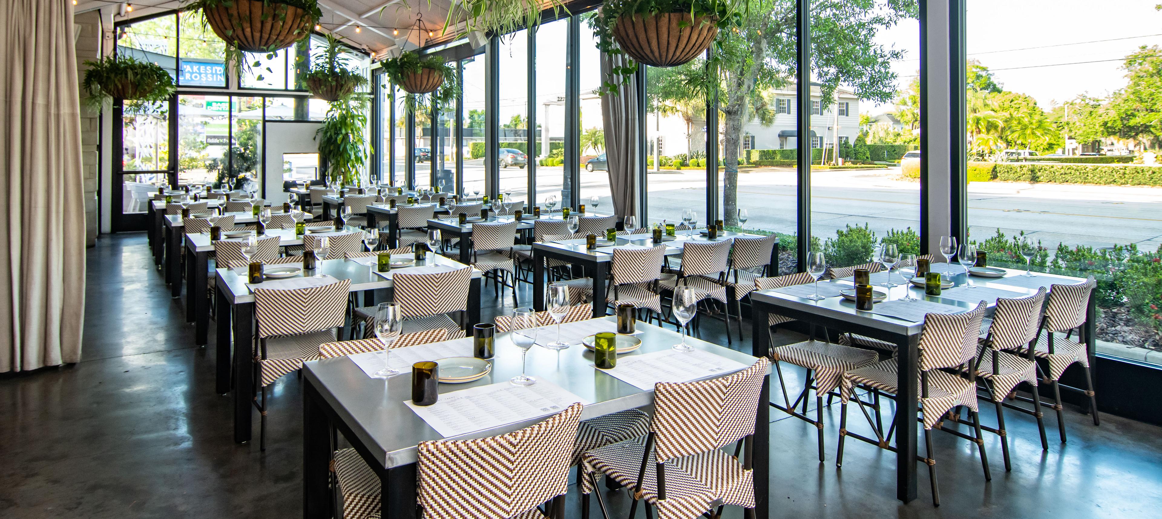 Winter park greenhouse at Sixty Vines