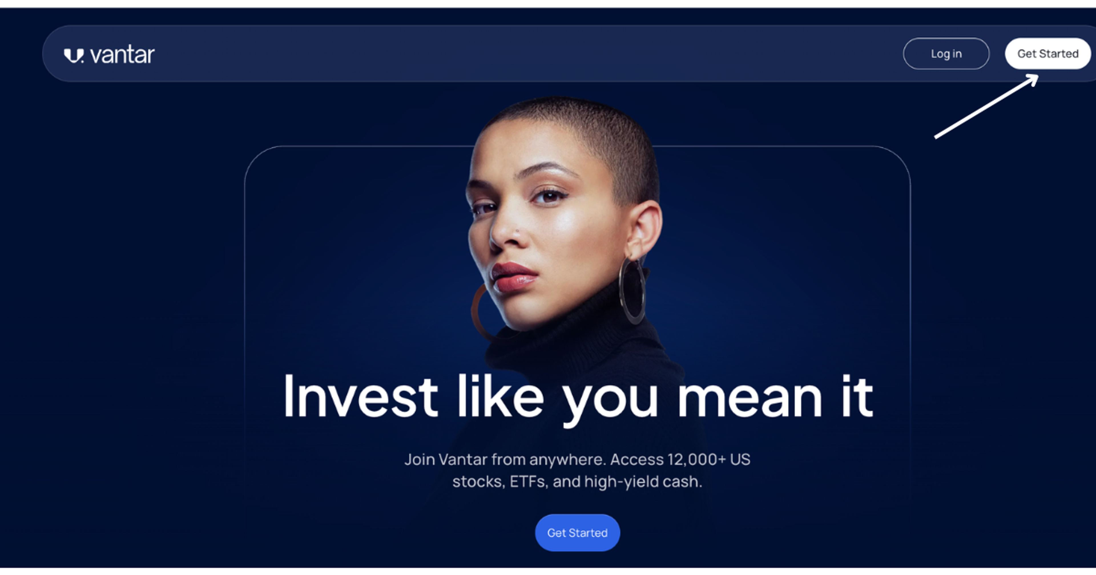 How to sign up on Vantar.co