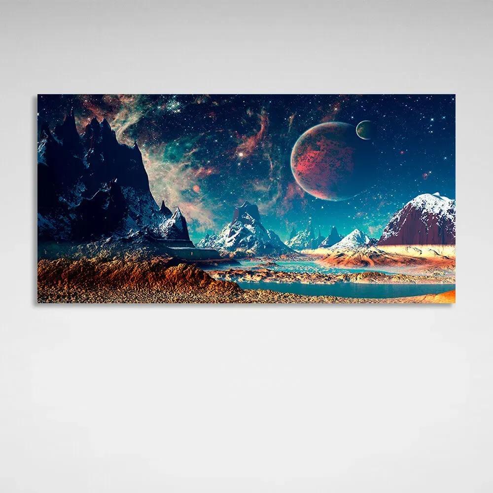 Emil Herzog Space with Planets