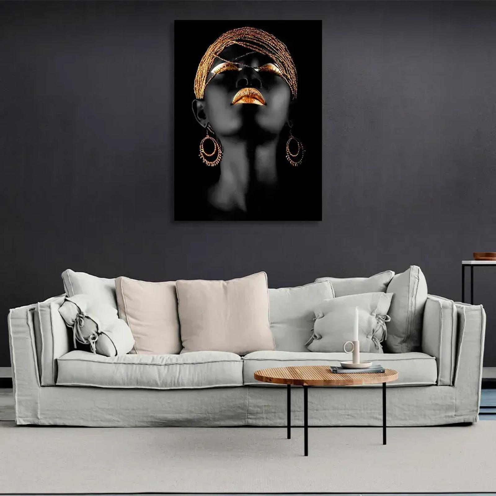 Emil Herzog African Woman with Gold Jewelry – 2