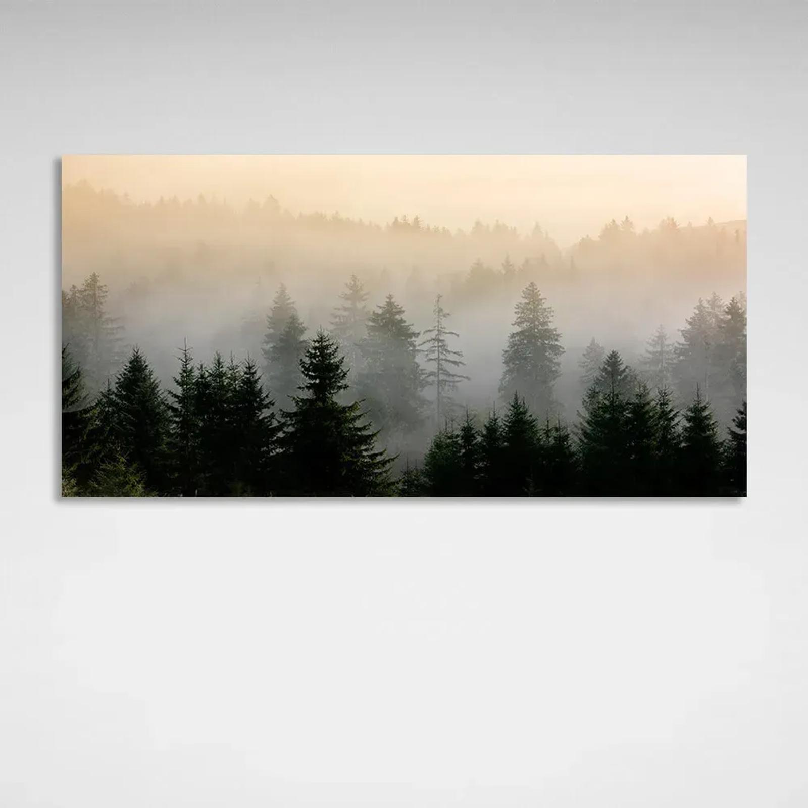 Emil Herzog Misty Spruce Forest