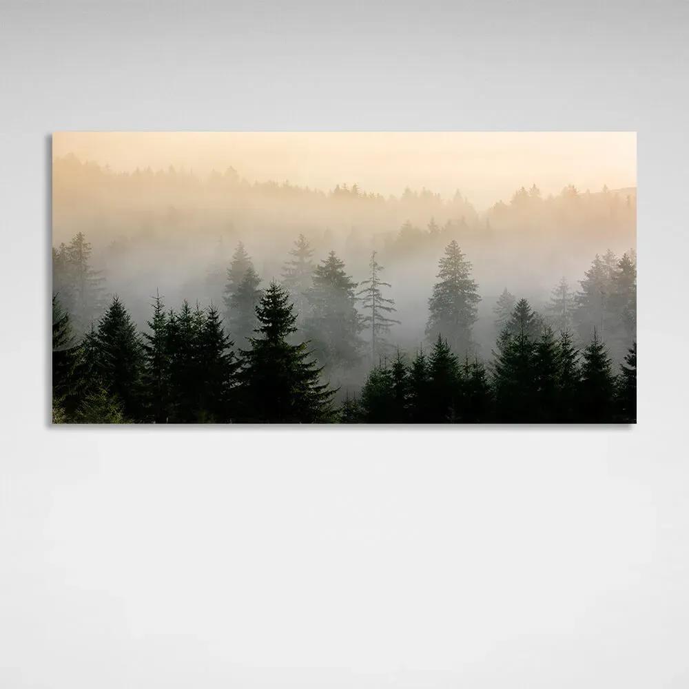 Emil Herzog Misty Spruce Forest