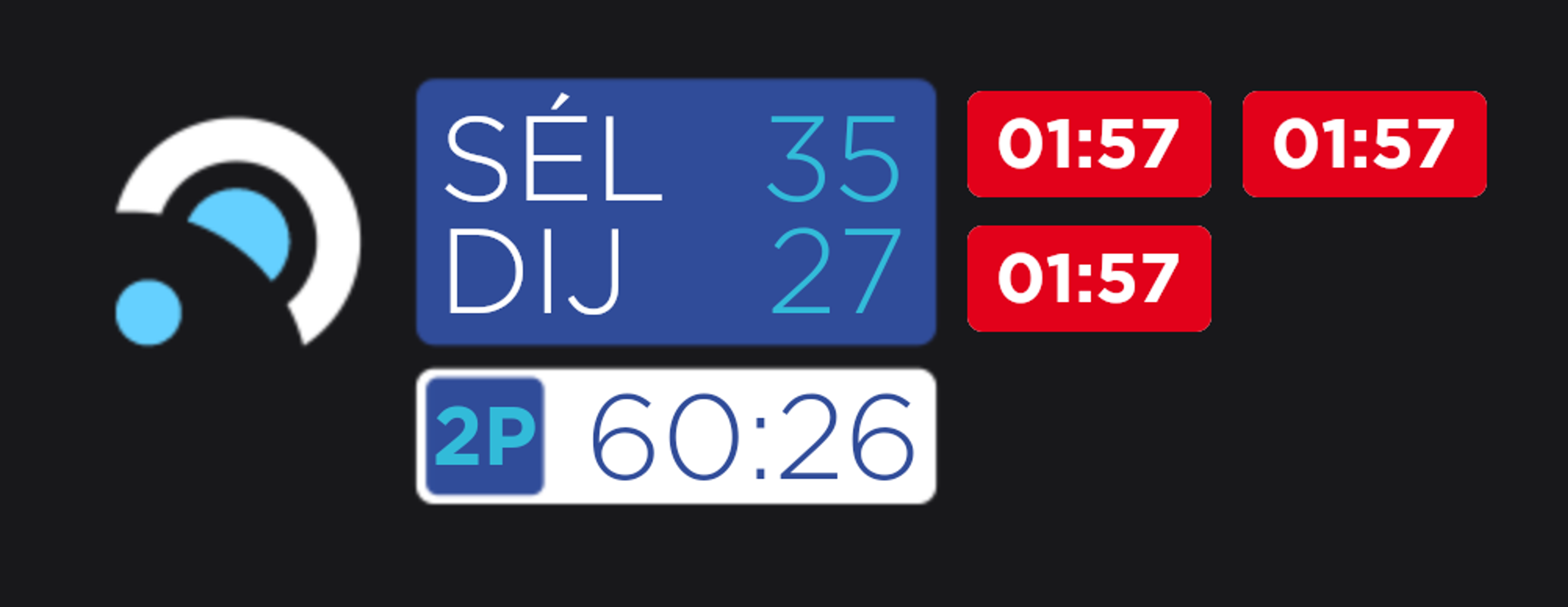 Recreating the French National Handball League scoreboard design with Flutter.